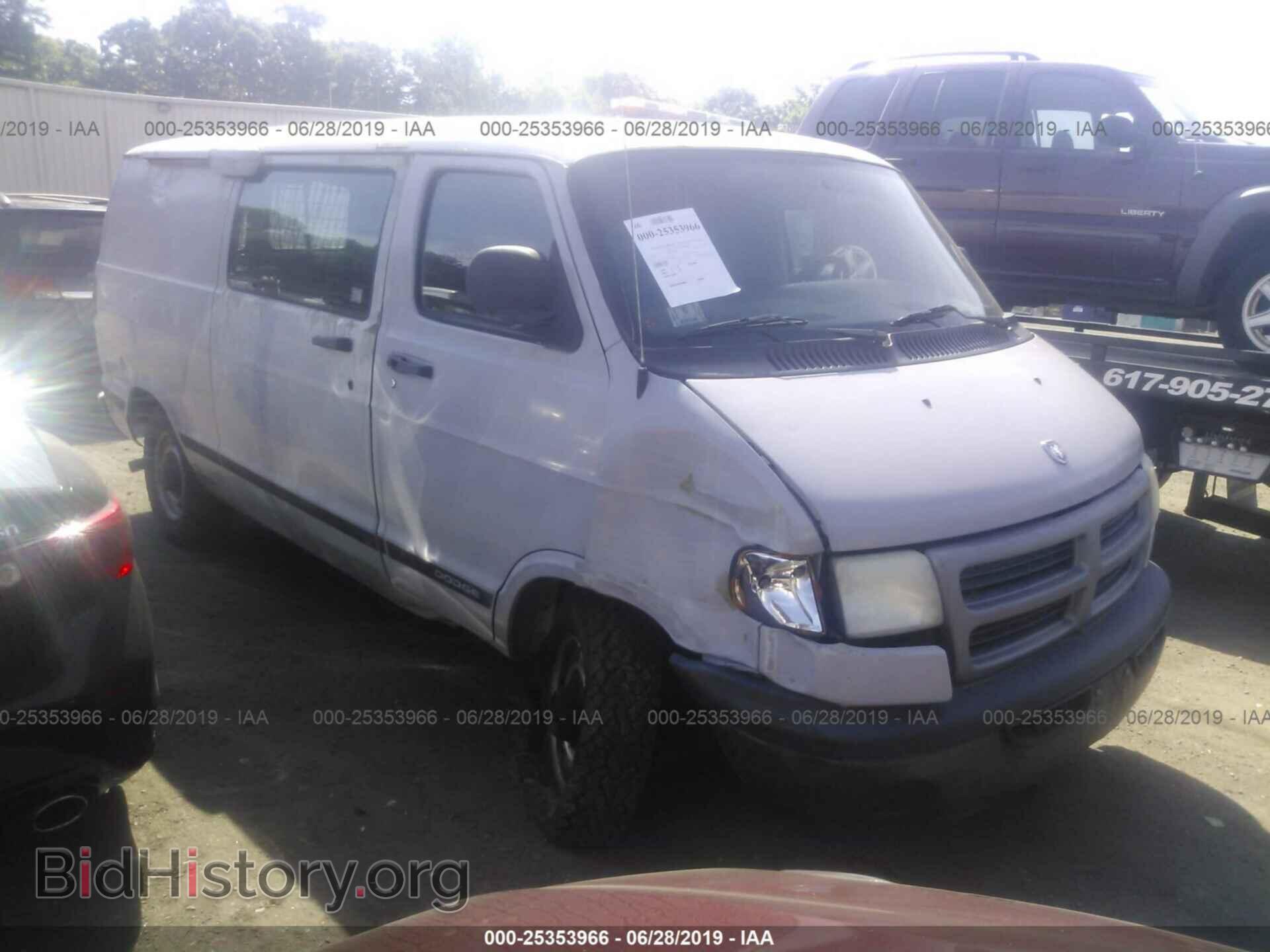 Фотография 2D7JB21Y33K526145 - DODGE RAM VAN 2003
