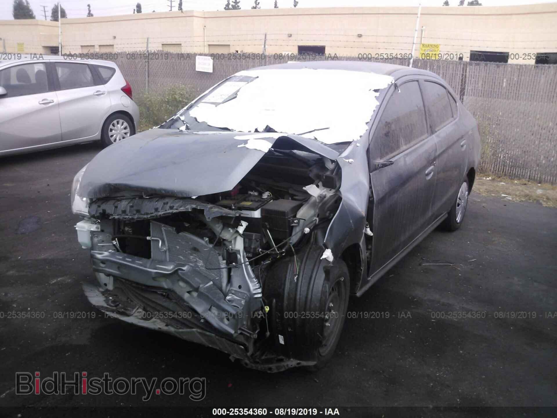 2019 MITSUBISHI MIRAGE - VIN: ML32F3FJ7KHF03494 - Фото 2