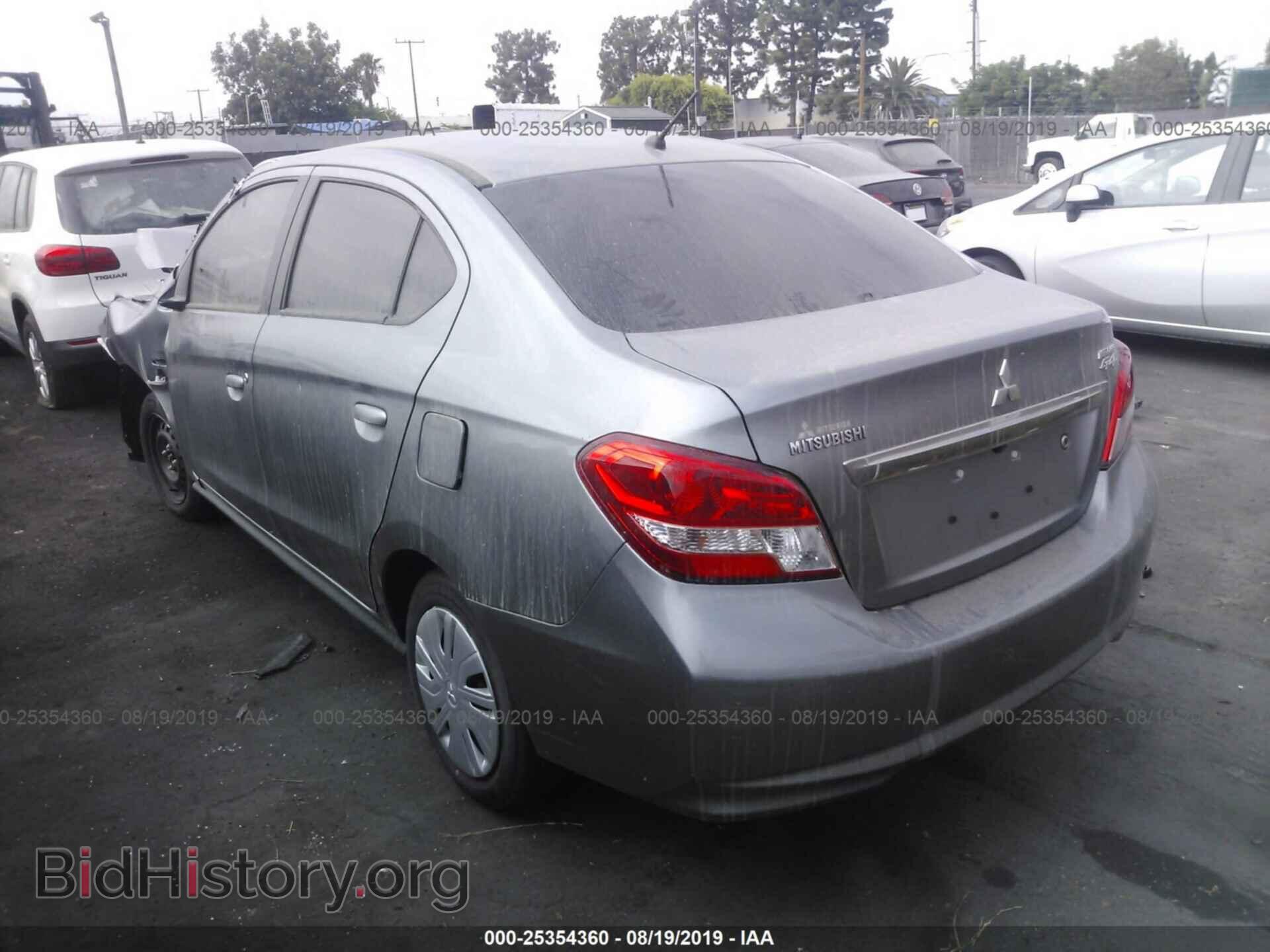 2019 MITSUBISHI MIRAGE - VIN: ML32F3FJ7KHF03494 - Фото 3