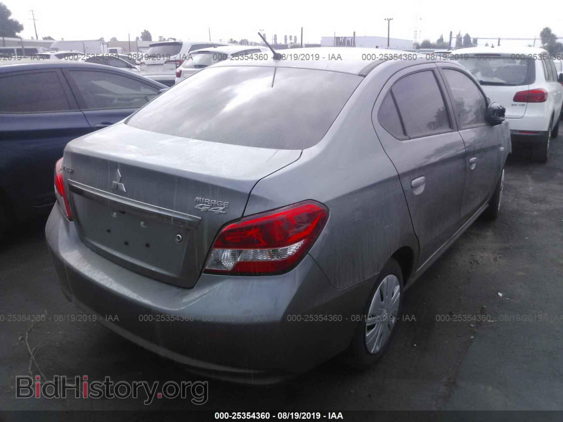 2019 MITSUBISHI MIRAGE - VIN: ML32F3FJ7KHF03494 - Фото 4