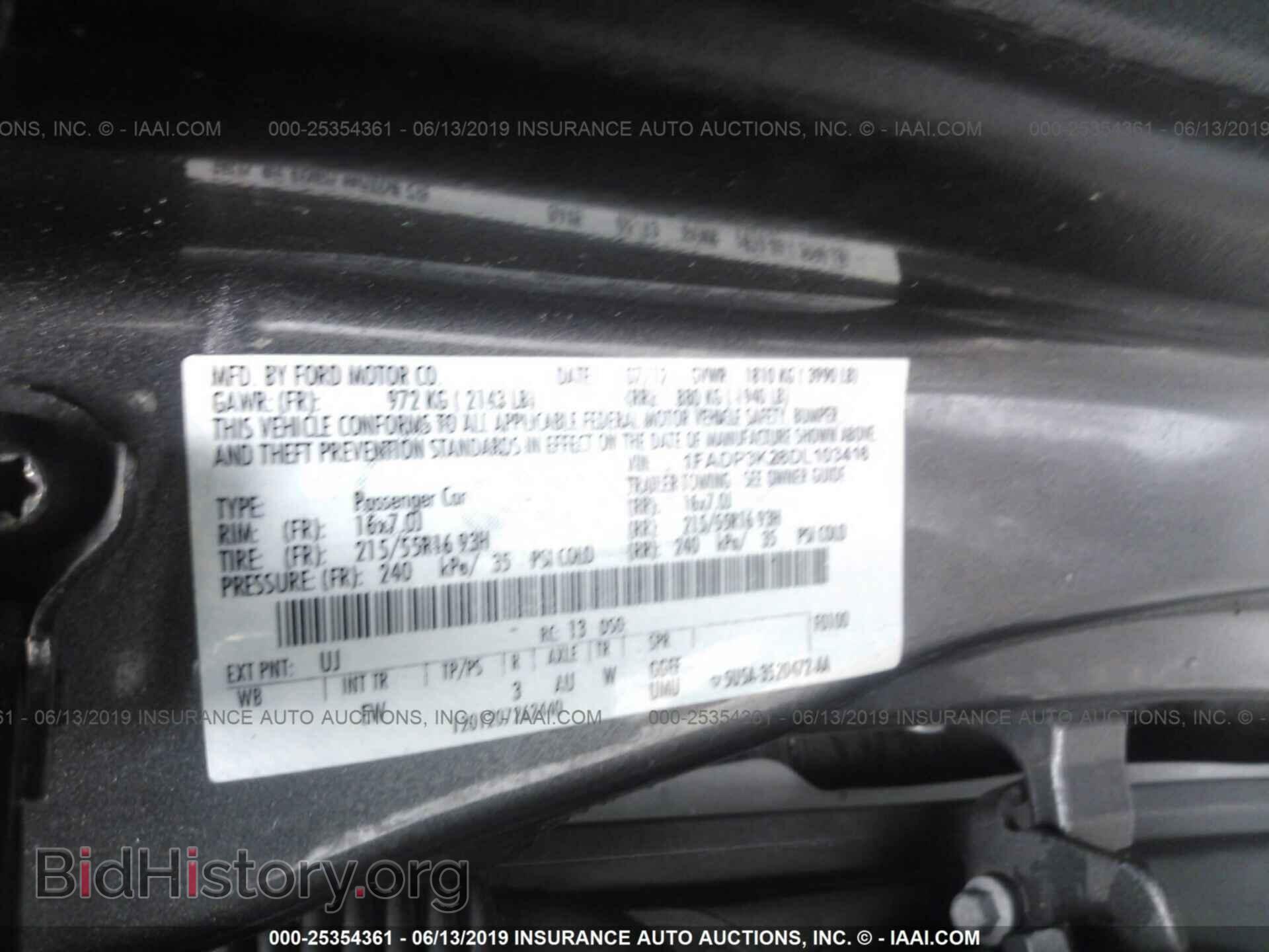 2013 FORD FOCUS - VIN: 1FADP3K28DL103416 - Photo 9