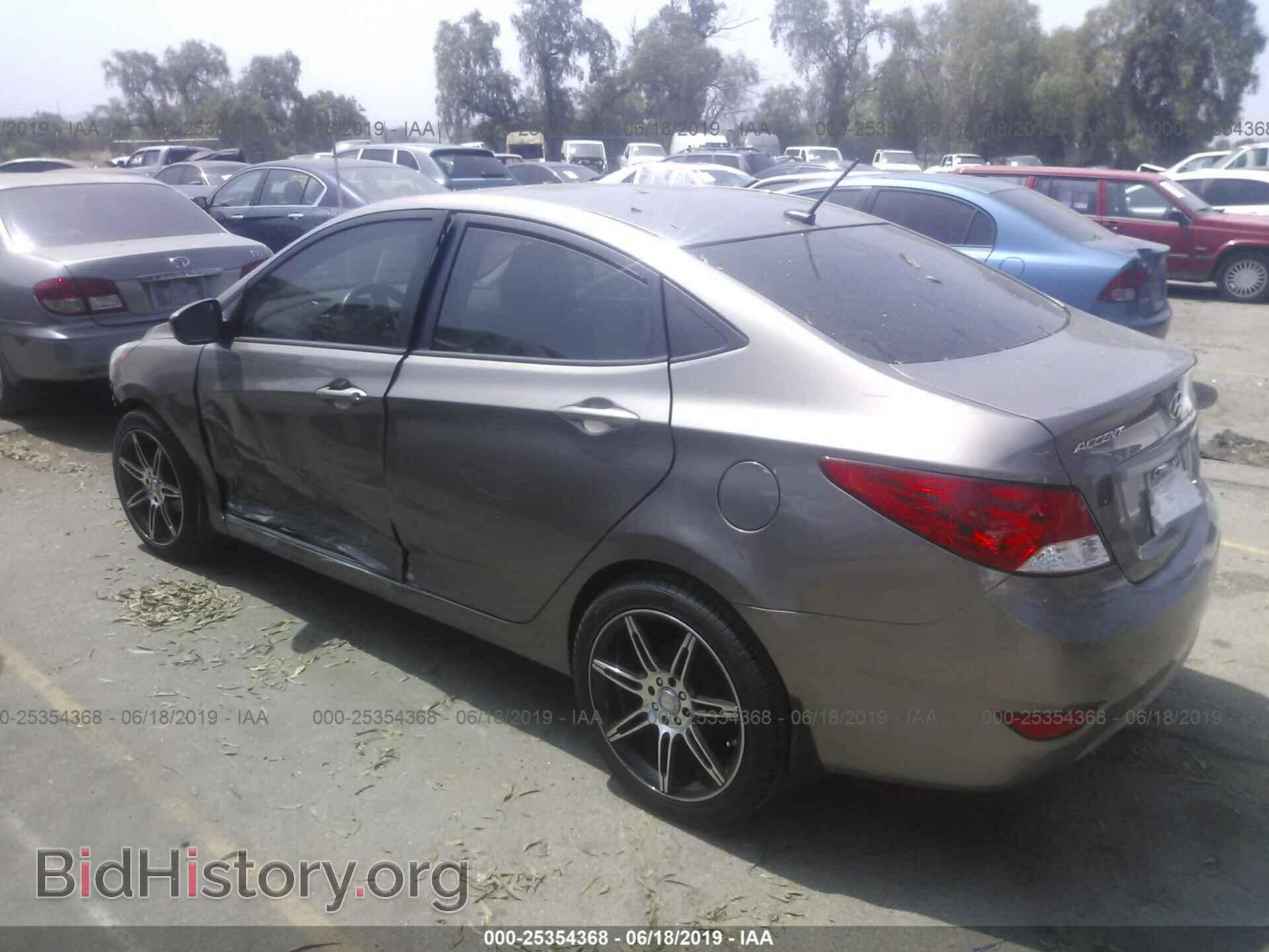 2013 HYUNDAI ACCENT - VIN: KMHCT4AE3DU549367 - Фото 3