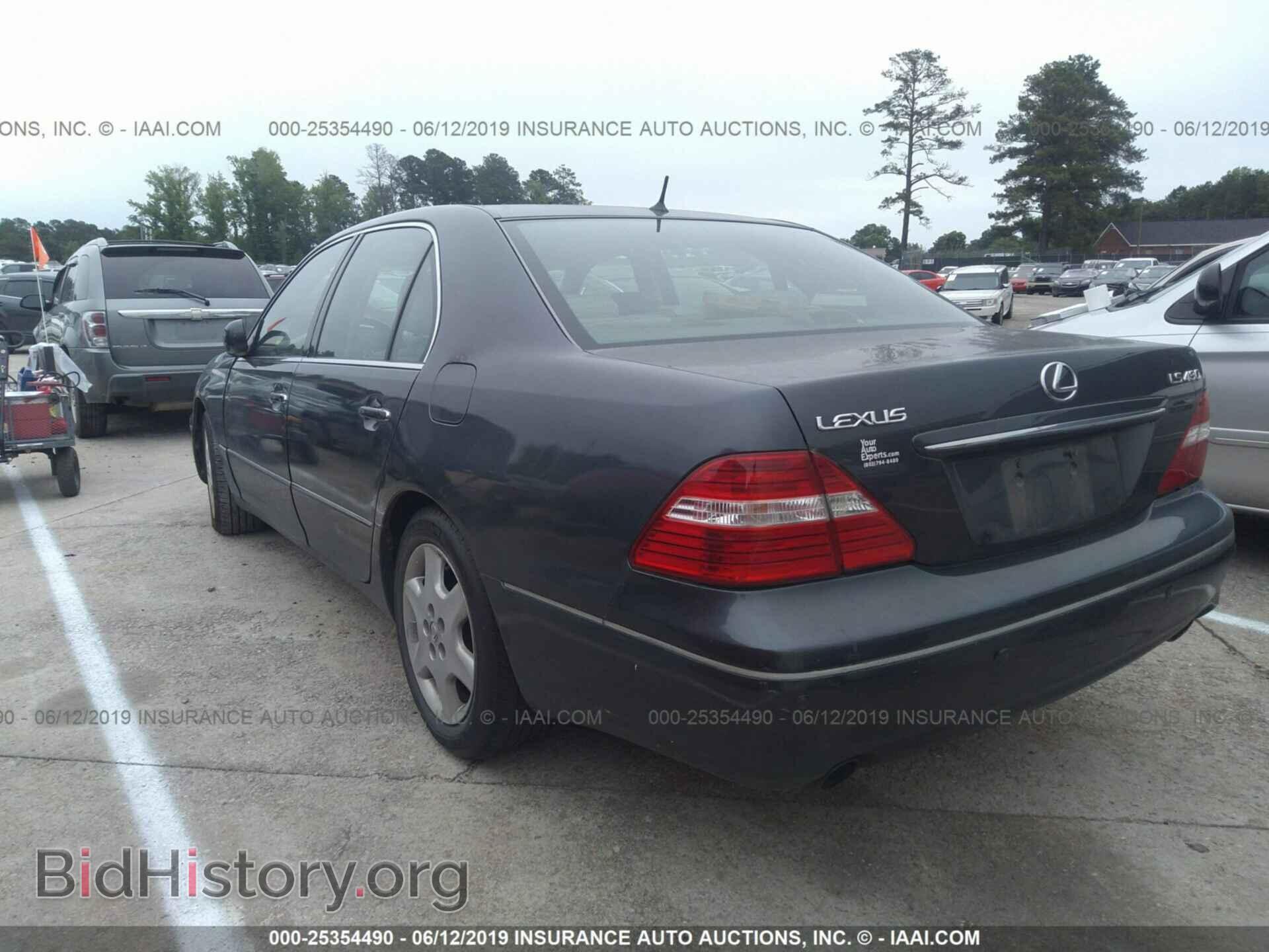 2004 LEXUS LS - VIN: JTHBN36F440132061 - Photo 3