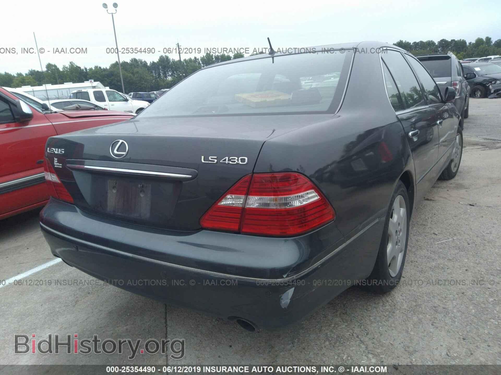 2004 LEXUS LS - VIN: JTHBN36F440132061 - Photo 4