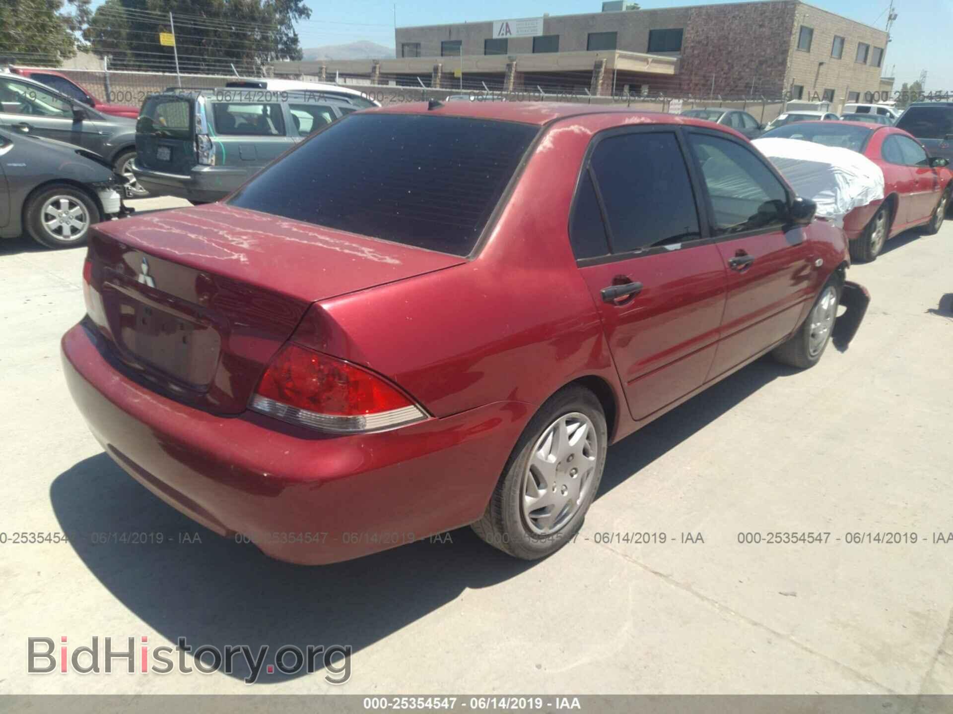 2006 MITSUBISHI LANCER - VIN: JA3AJ26E16U070901 - Фото 4