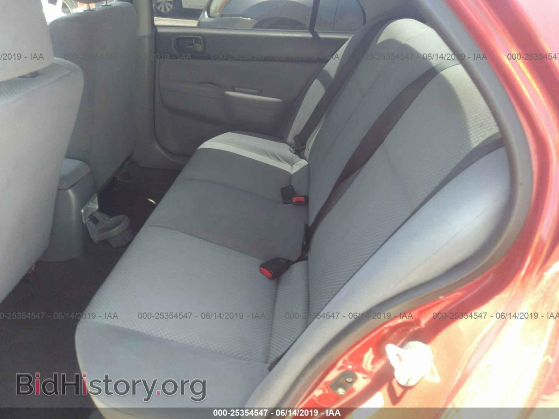 2006 MITSUBISHI LANCER - VIN: JA3AJ26E16U070901 - Фото 8