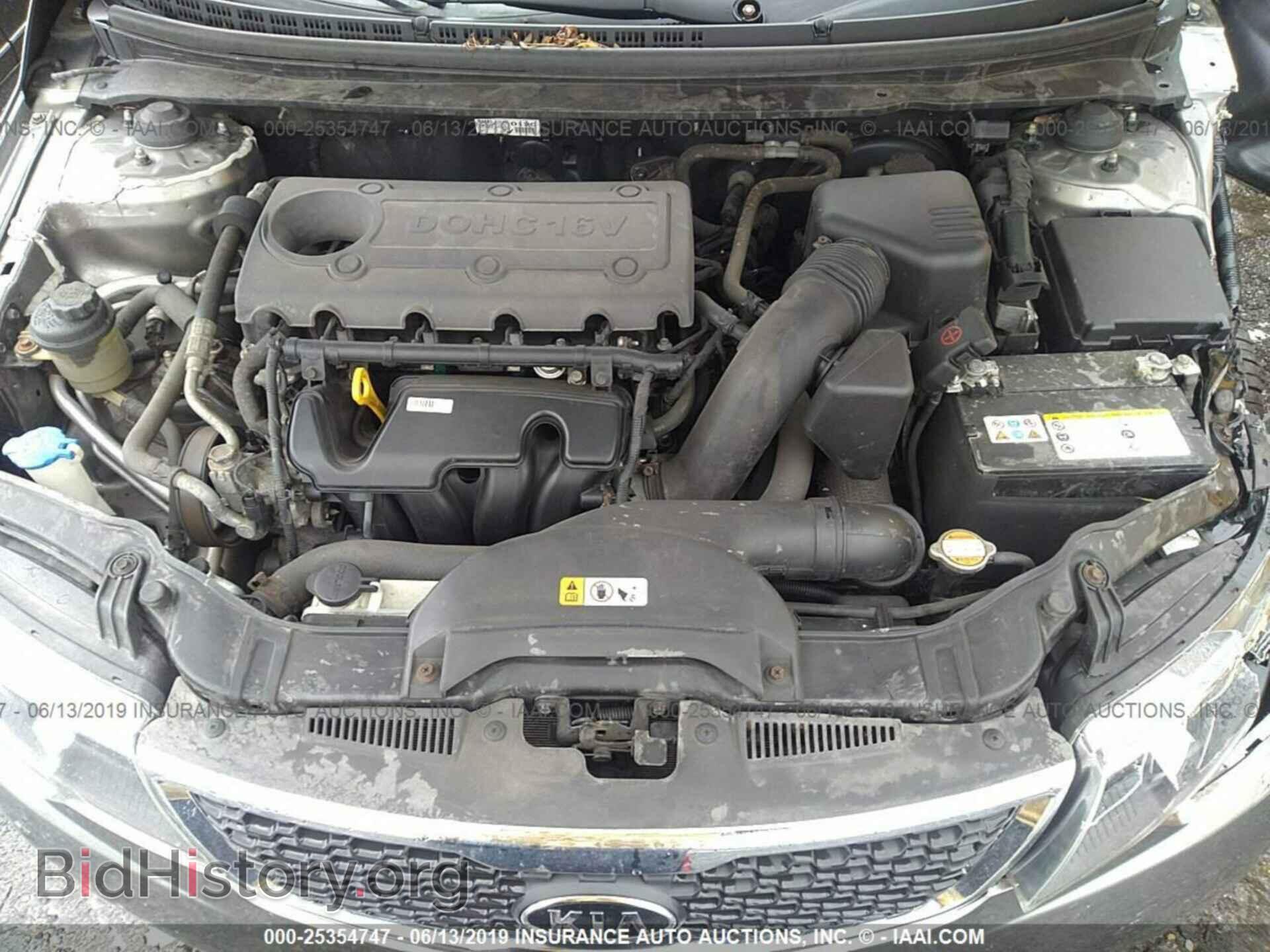 2011 KIA FORTE - VIN: KNAFU4A22B5357642 - Фото 10
