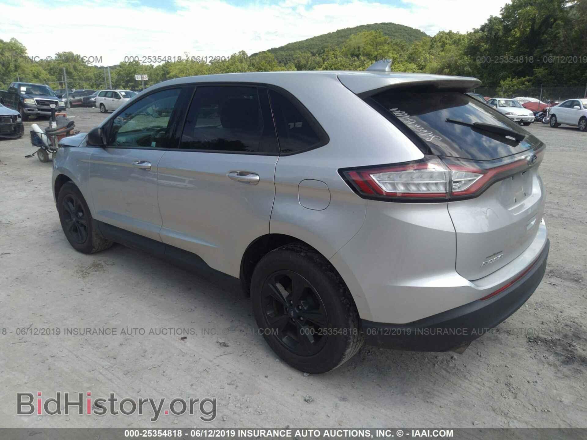 2016 FORD EDGE - VIN: 2FMPK4G9XGBB66292 - Фото 3