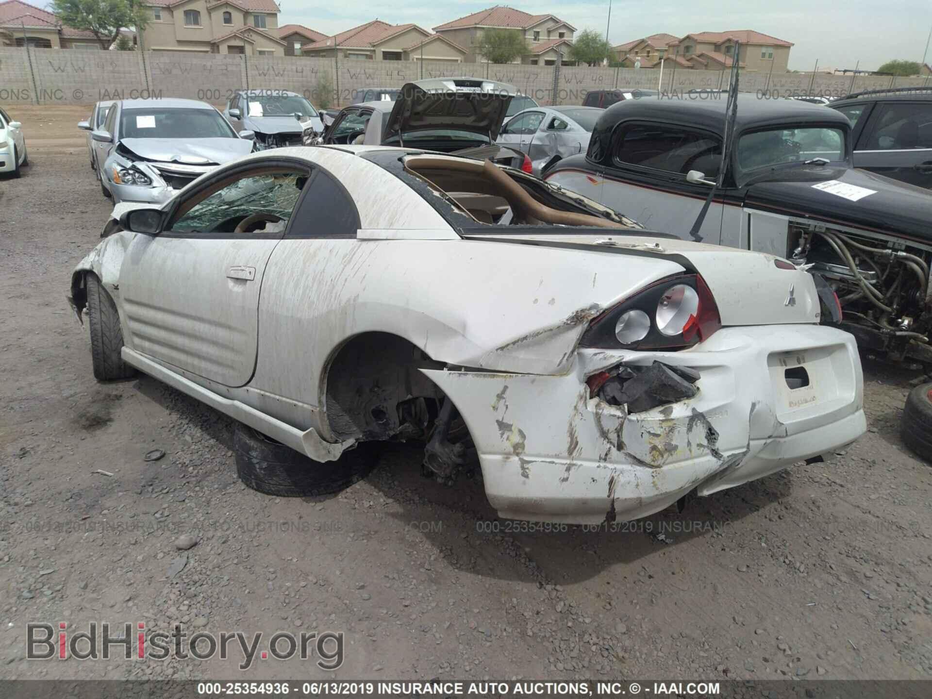 2002 MITSUBISHI ECLIPSE - VIN: 4A3AC54H42E019856 - Фото 3