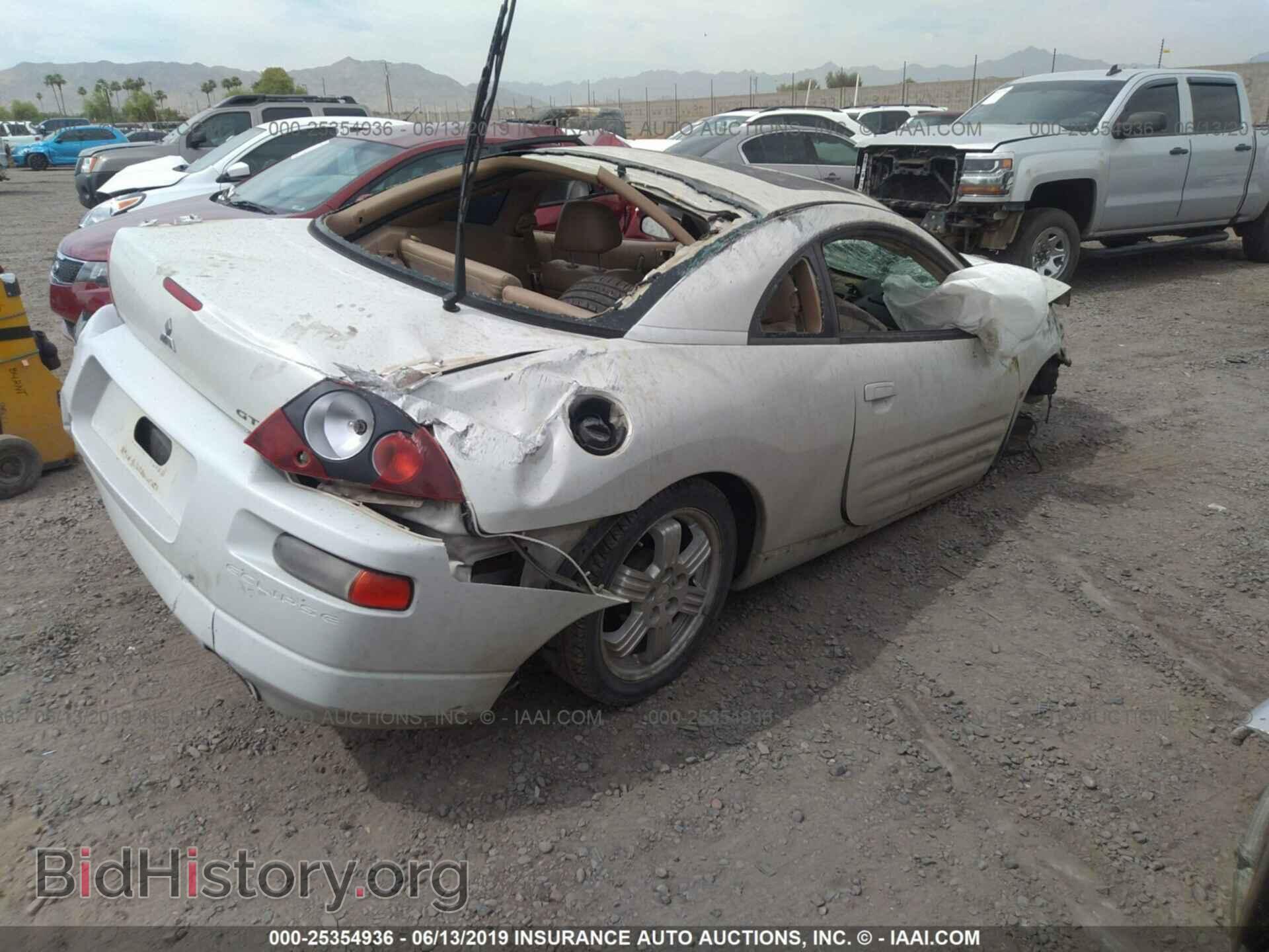 2002 MITSUBISHI ECLIPSE - VIN: 4A3AC54H42E019856 - Фото 4
