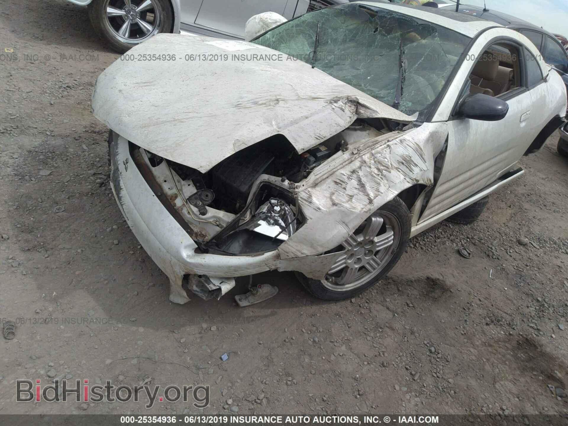 2002 MITSUBISHI ECLIPSE - VIN: 4A3AC54H42E019856 - Фото 6
