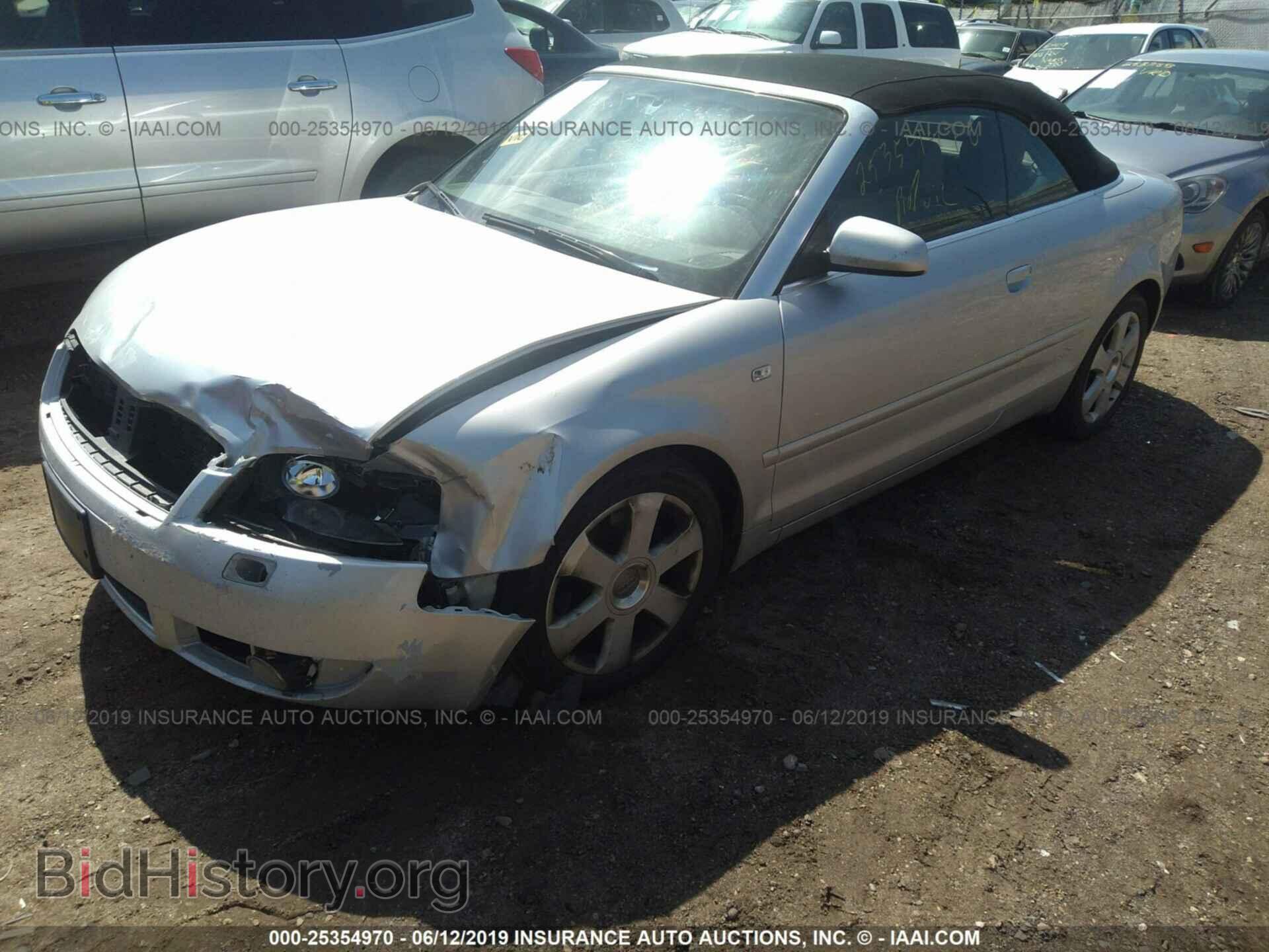 2005 AUDI A4 - VIN: WAUDT48H25K019183 - Фото 2