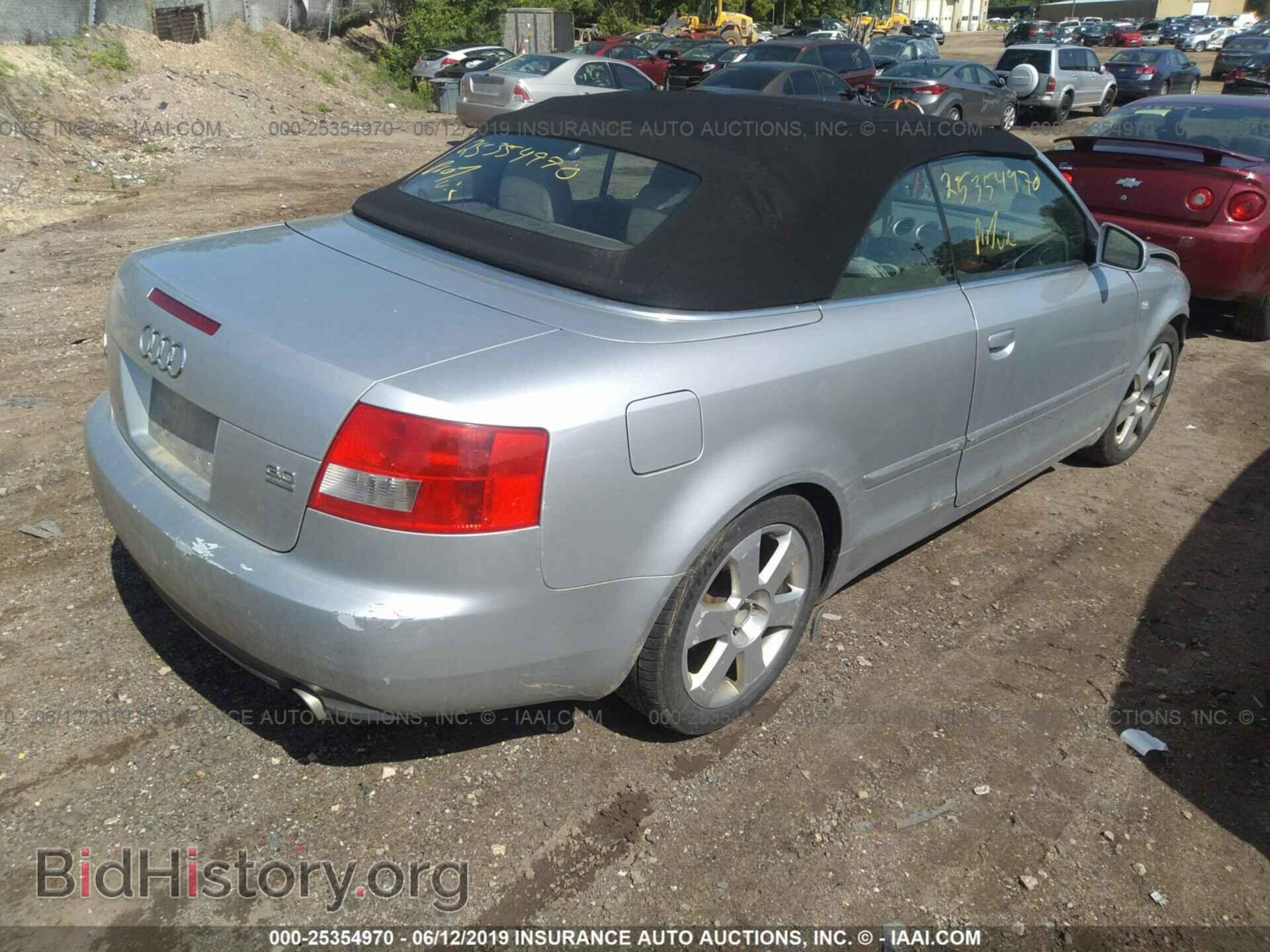 2005 AUDI A4 - VIN: WAUDT48H25K019183 - Фото 4