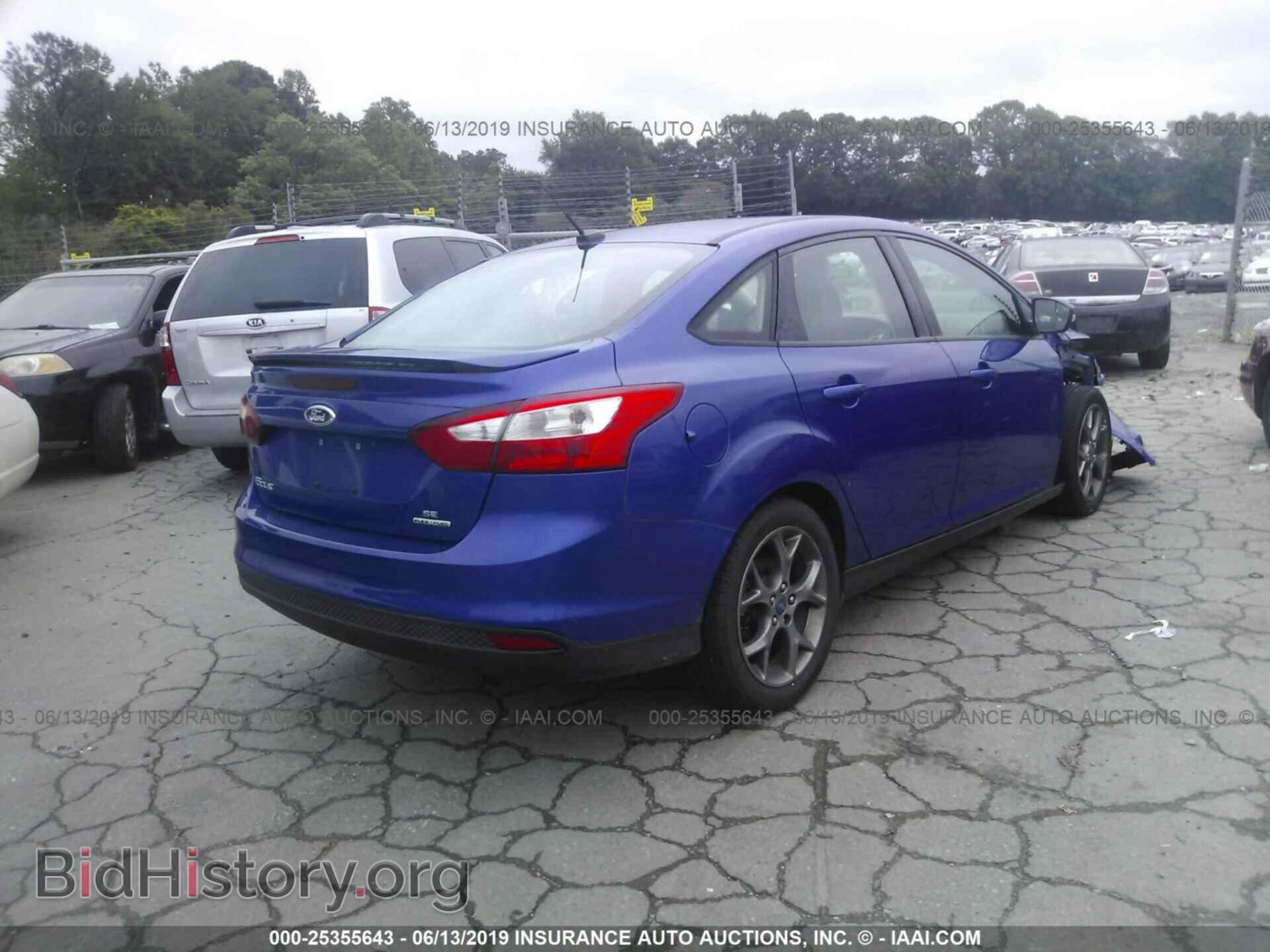 2013 FORD FOCUS - VIN: 1FADP3F2XDL196594 - Фото 4