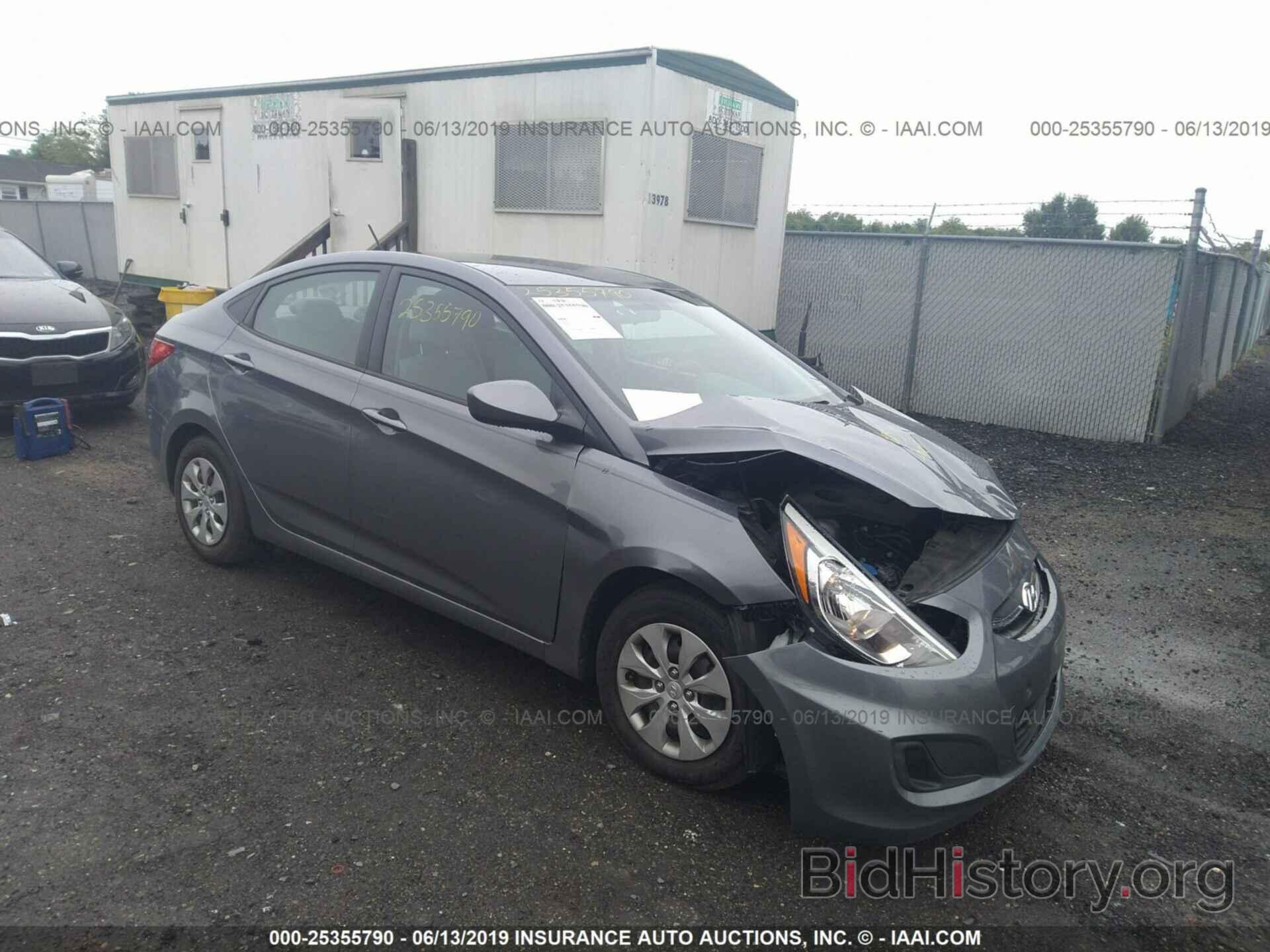 Photo KMHCT4AE7GU157206 - HYUNDAI ACCENT 2016