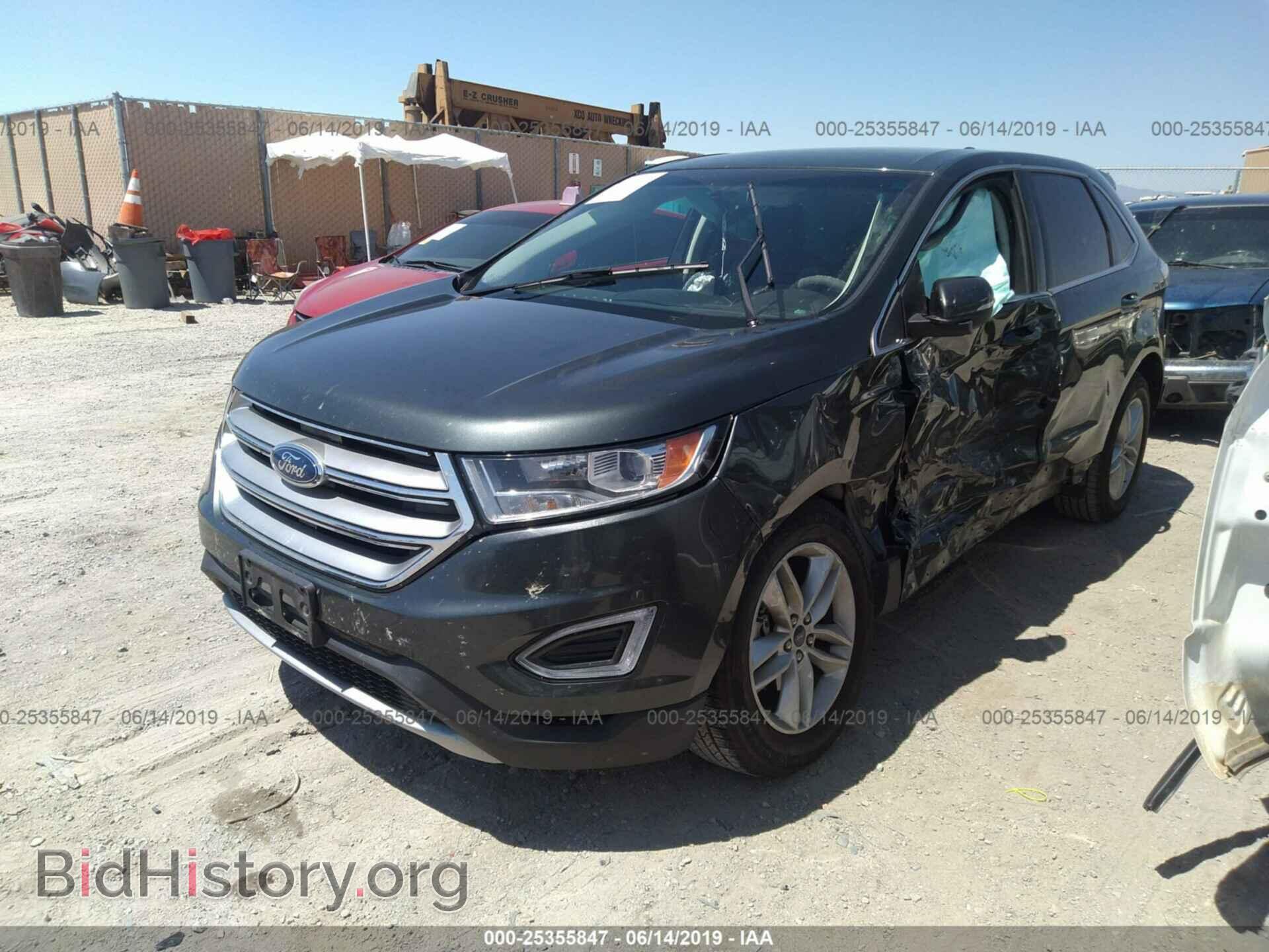 2015 FORD EDGE - VIN: 2FMTK3J97FBB28065 - Фото 2