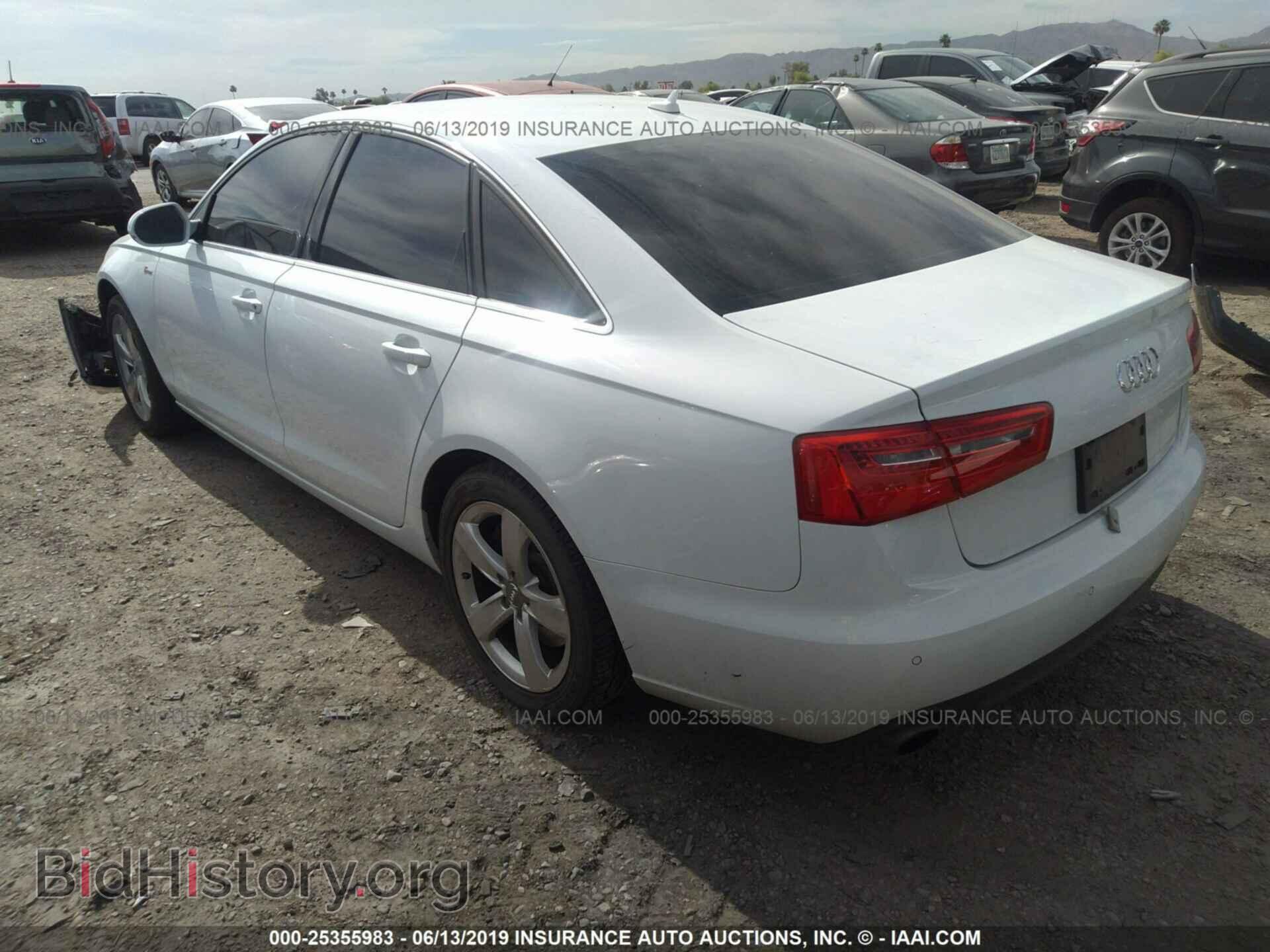 2012 AUDI A6 - VIN: WAUGGAFC5CN098030 - Фото 3