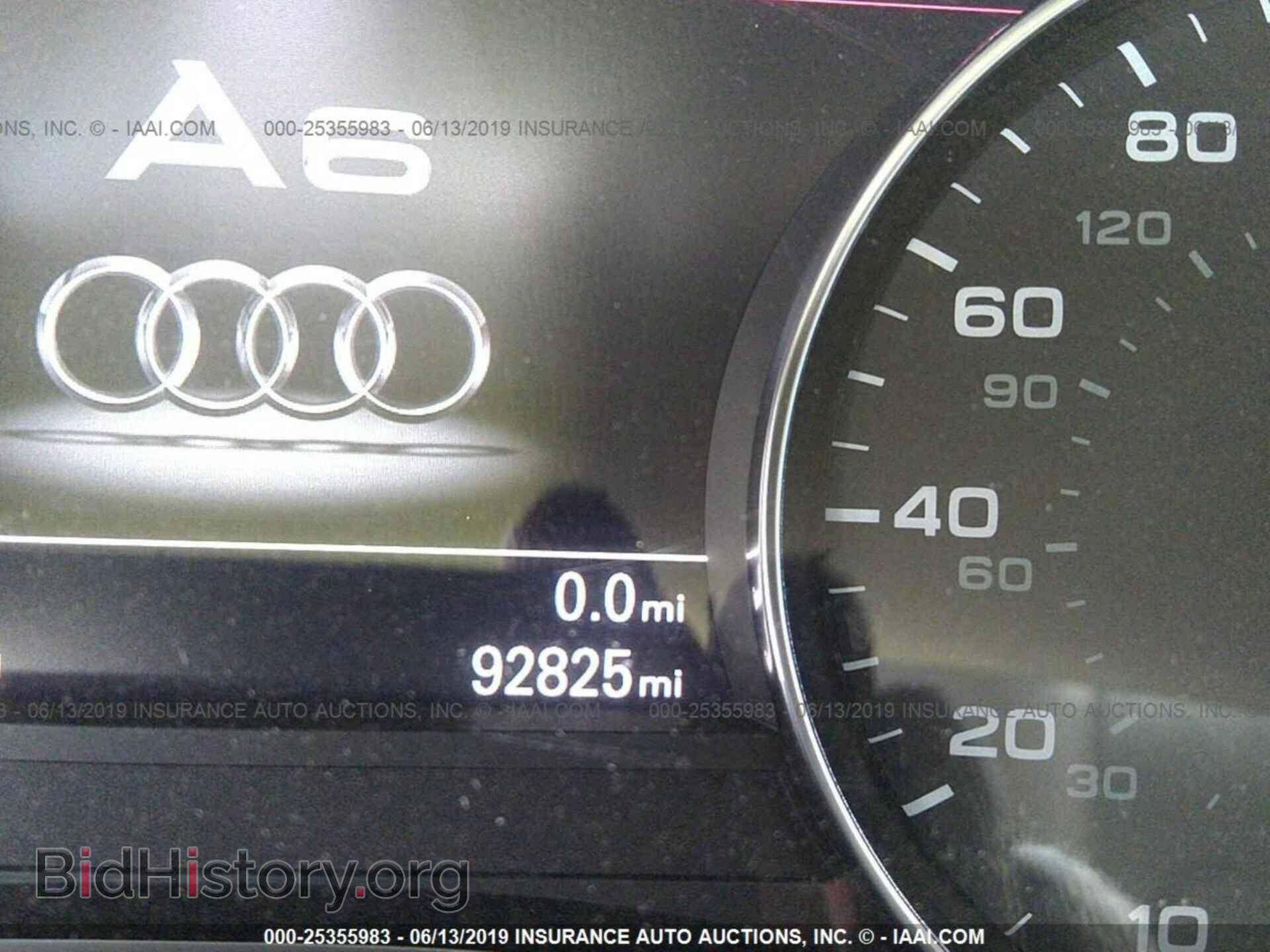 2012 AUDI A6 - VIN: WAUGGAFC5CN098030 - Фото 7