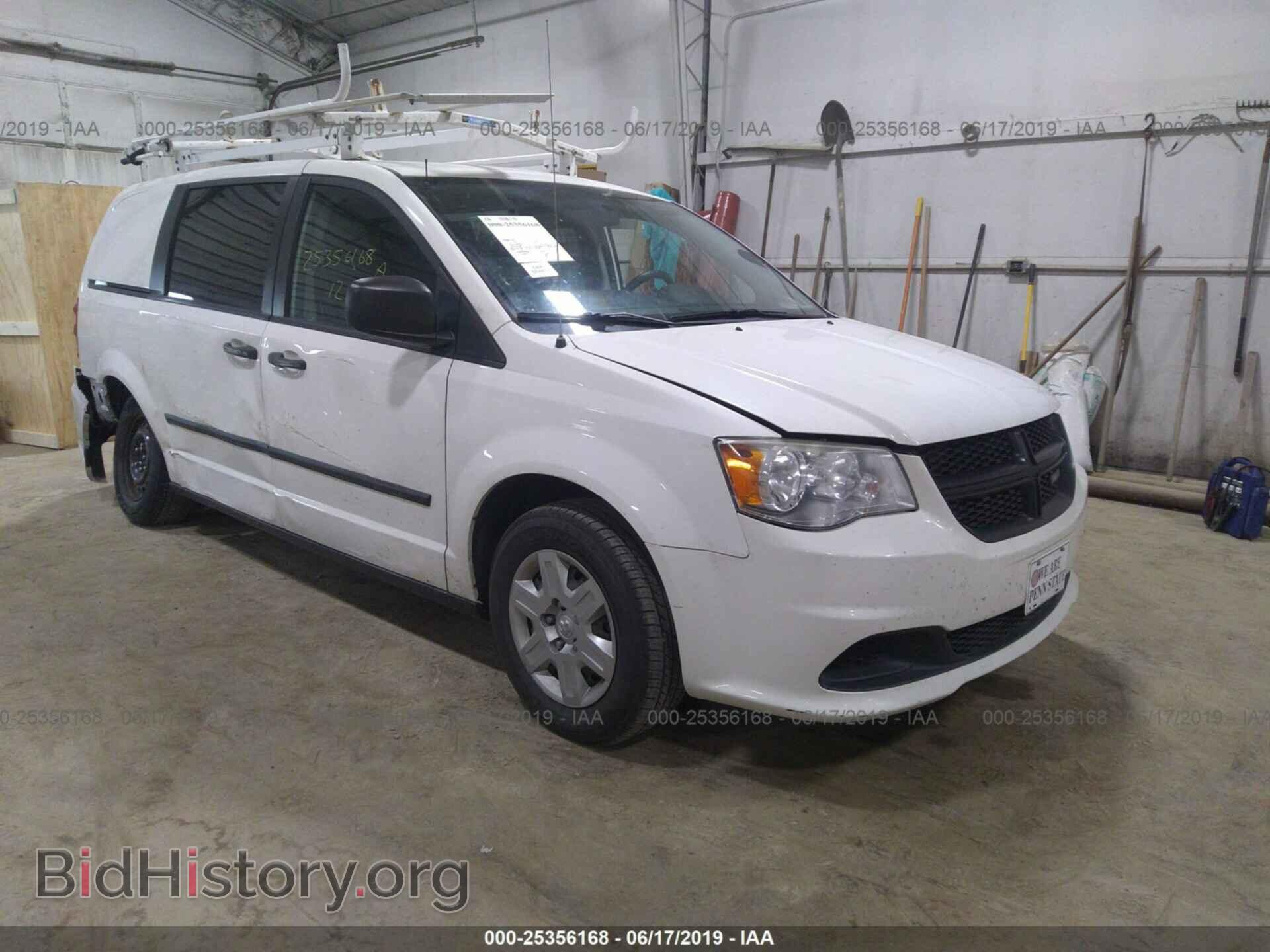 Photo 2C4JDGAG6CR404749 - DODGE RAM VAN 2012