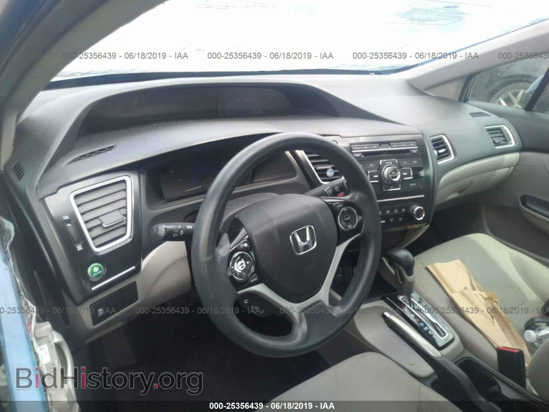 2013 HONDA CIVIC - VIN: 2HGFB2F56DH593496 - Фото 5