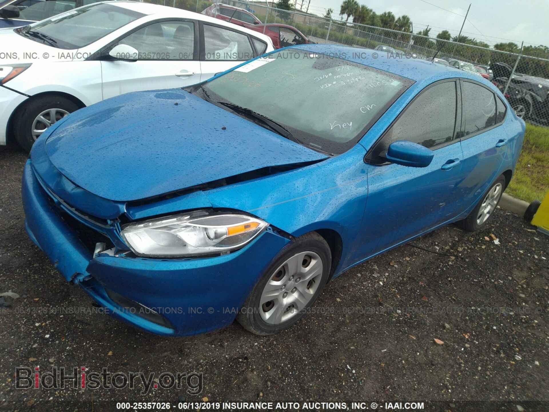 2015 DODGE DART - VIN: 1C3CDFAA5FD363346 - Photo 2