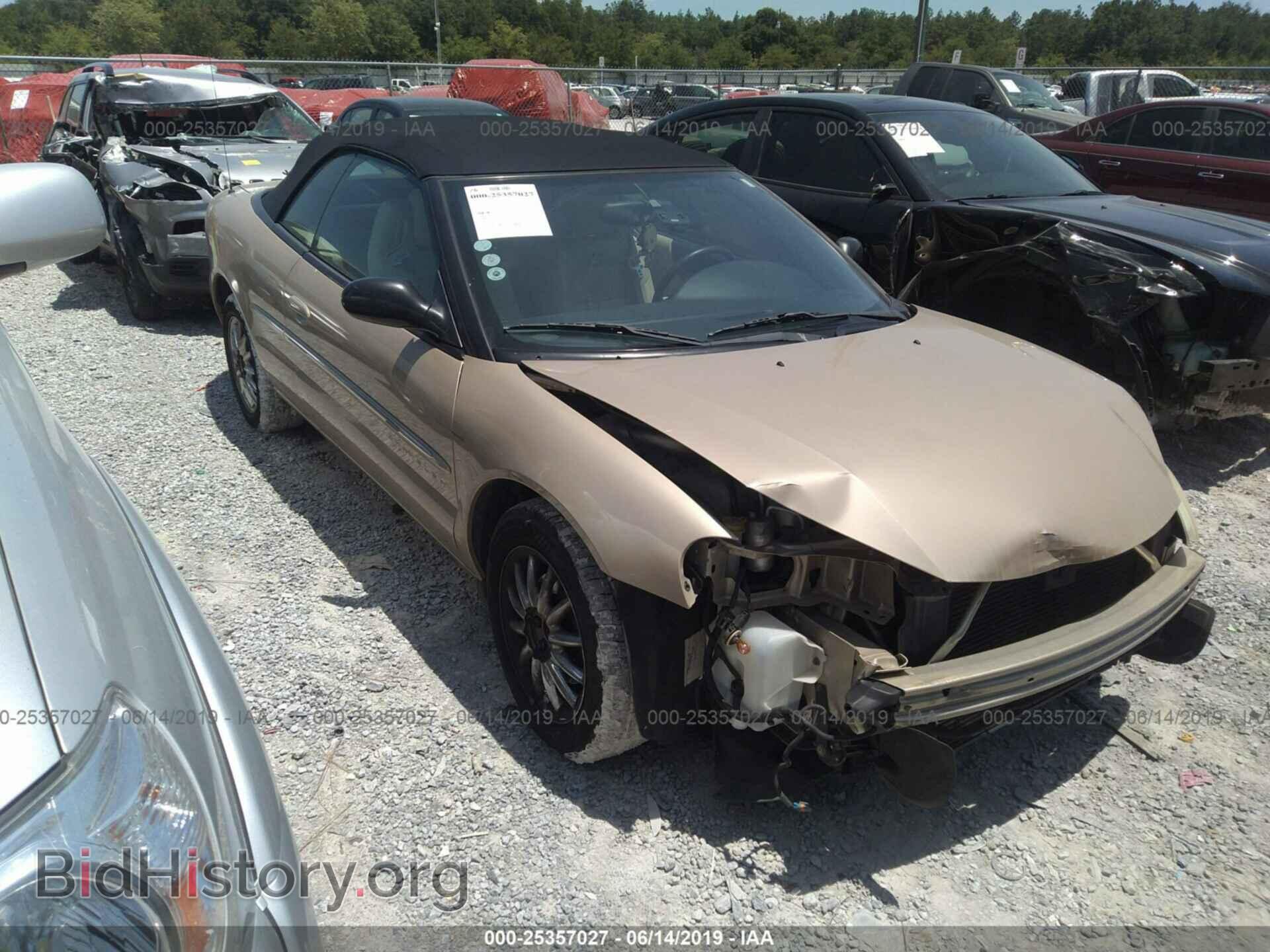 Photo 1C3EL65U41N606048 - CHRYSLER SEBRING 2001