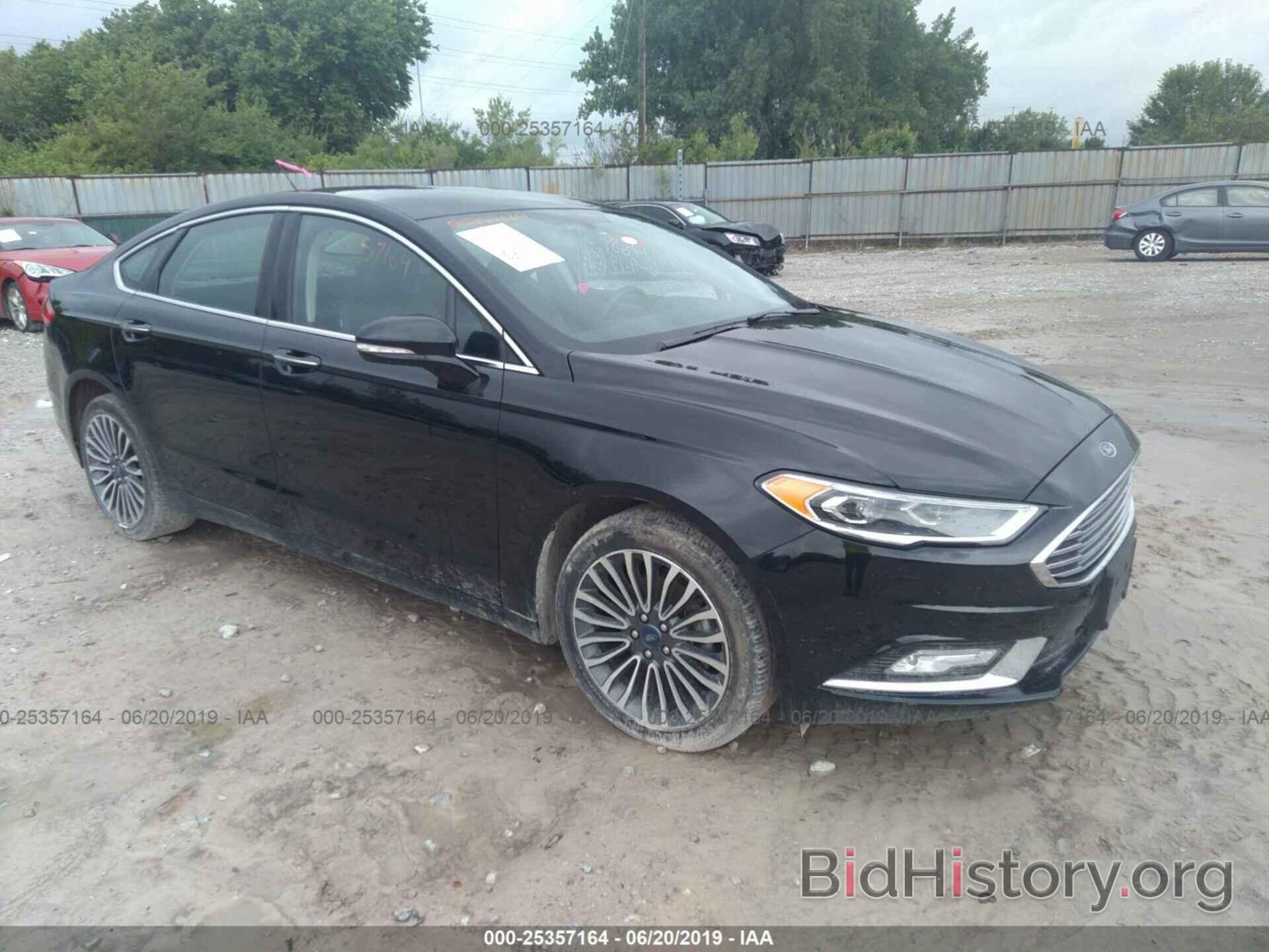 Photo 3FA6P0T9XHR178287 - FORD FUSION 2017