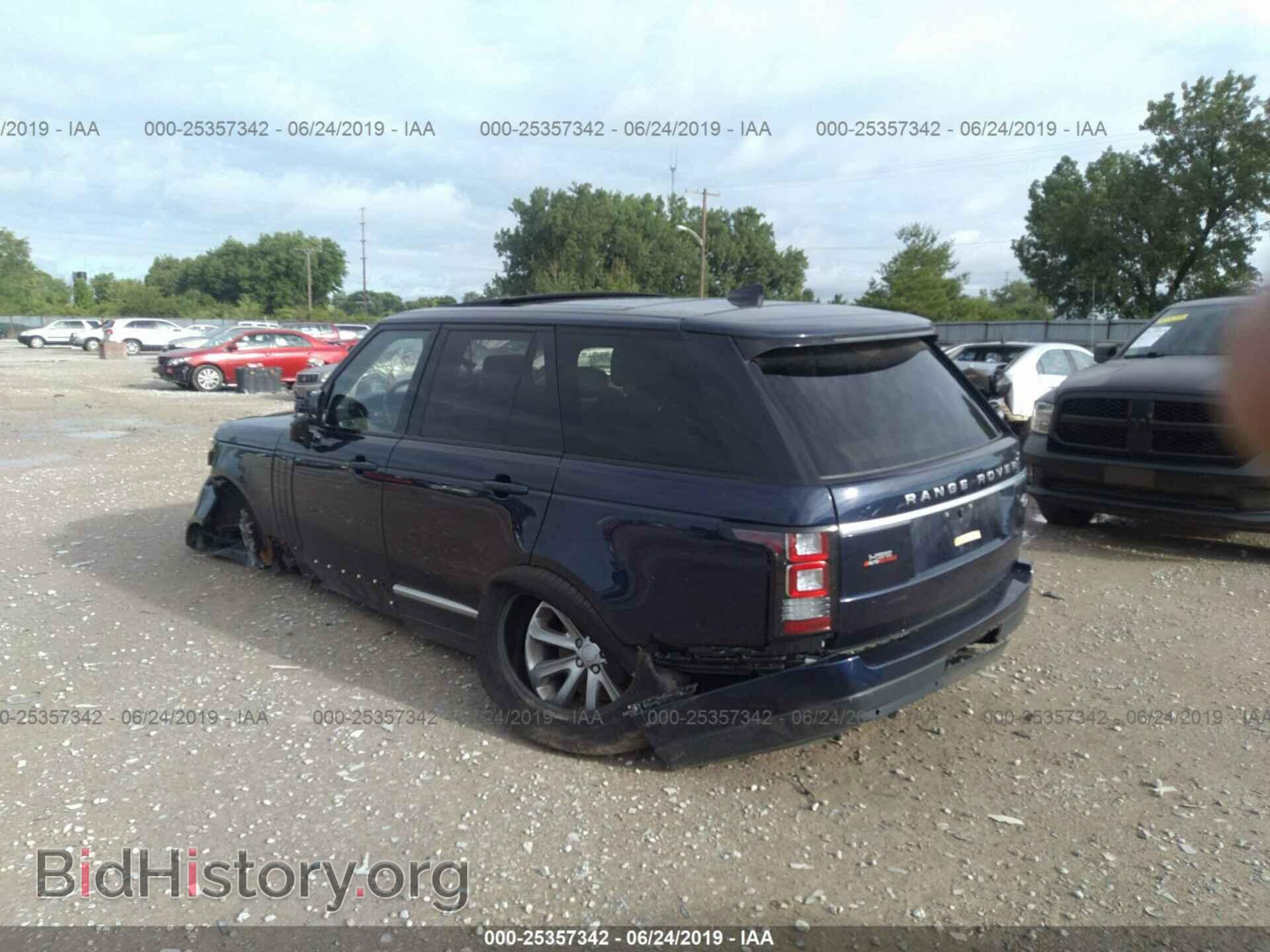 2017 LAND ROVER RANGE ROVER - VIN: SALGS2FV4HA347630 - Фото 3