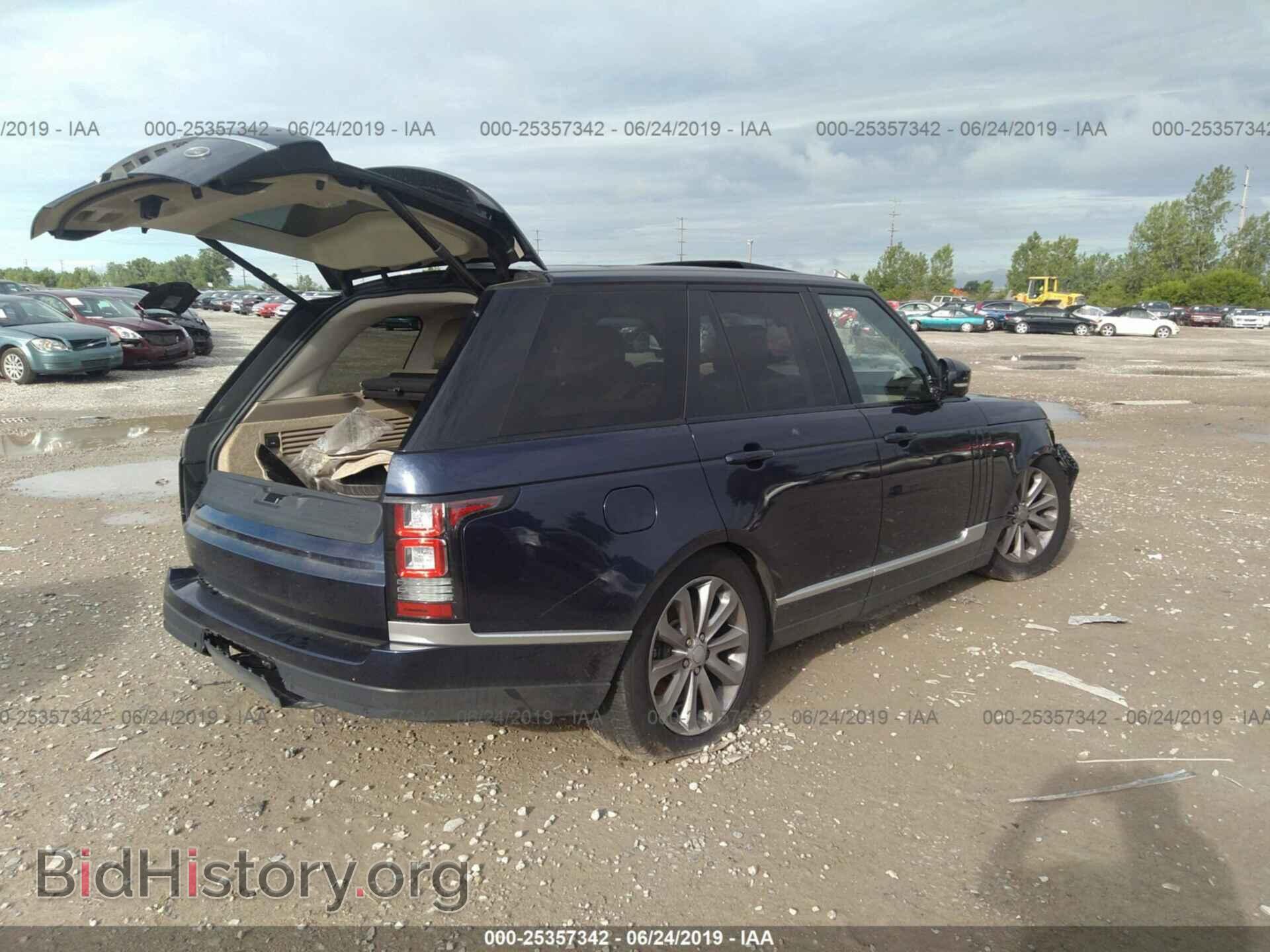 2017 LAND ROVER RANGE ROVER - VIN: SALGS2FV4HA347630 - Фото 4
