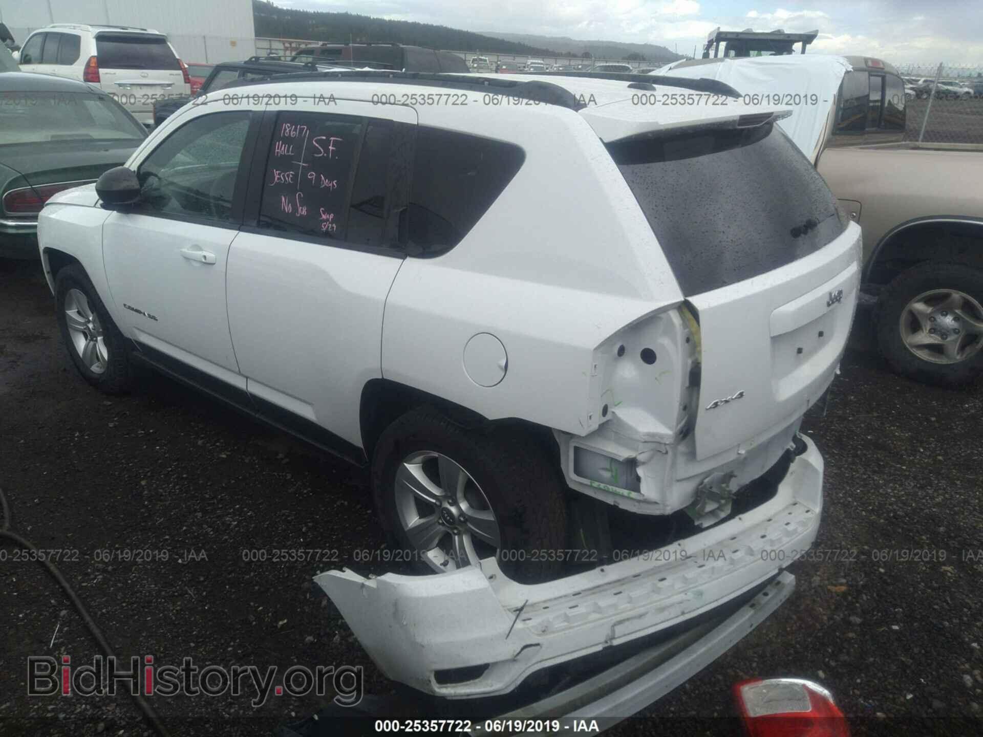 2012 JEEP COMPASS - VIN: 1C4NJDBB1CD659825 - Фото 3
