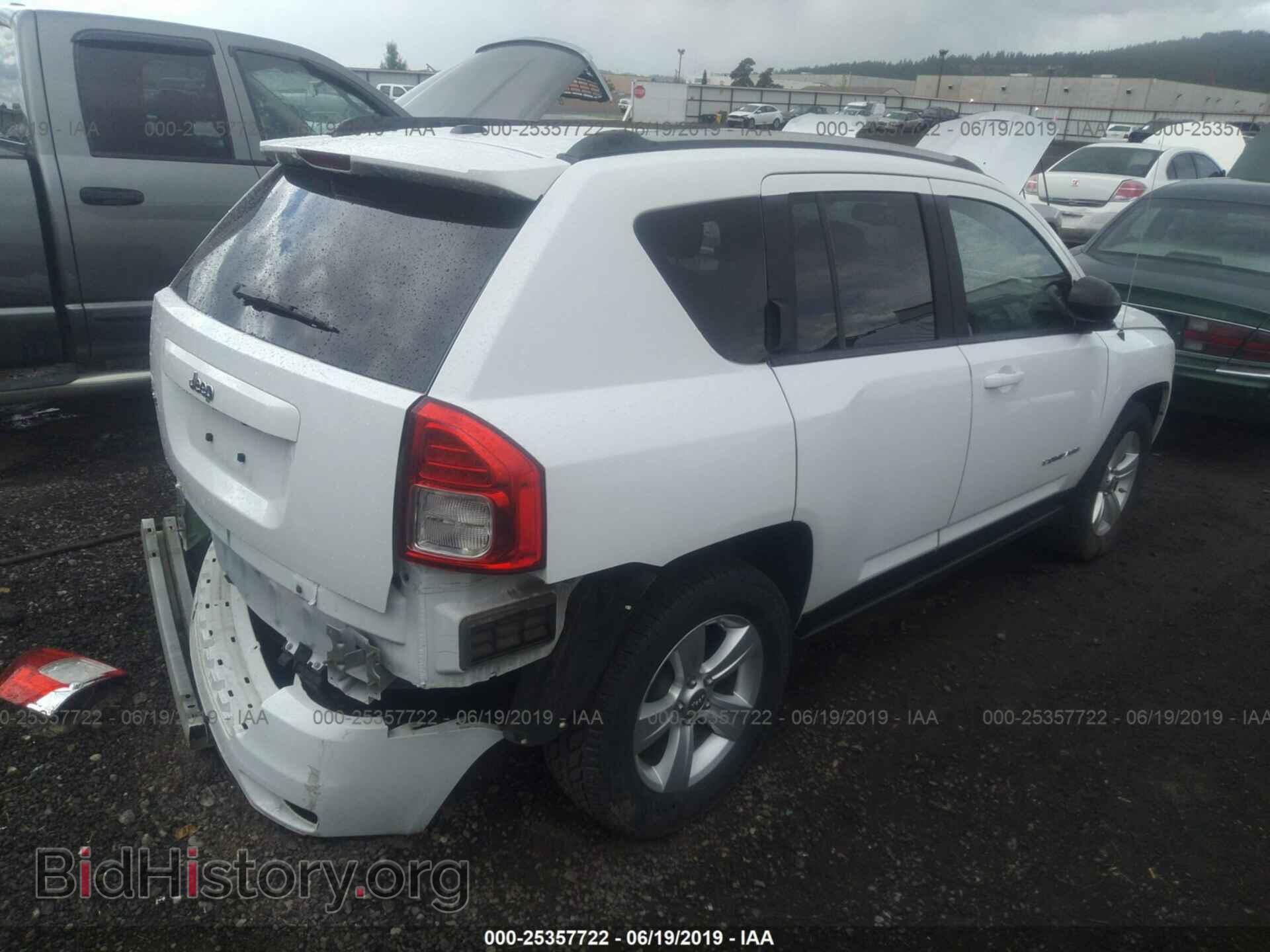 2012 JEEP COMPASS - VIN: 1C4NJDBB1CD659825 - Фото 4