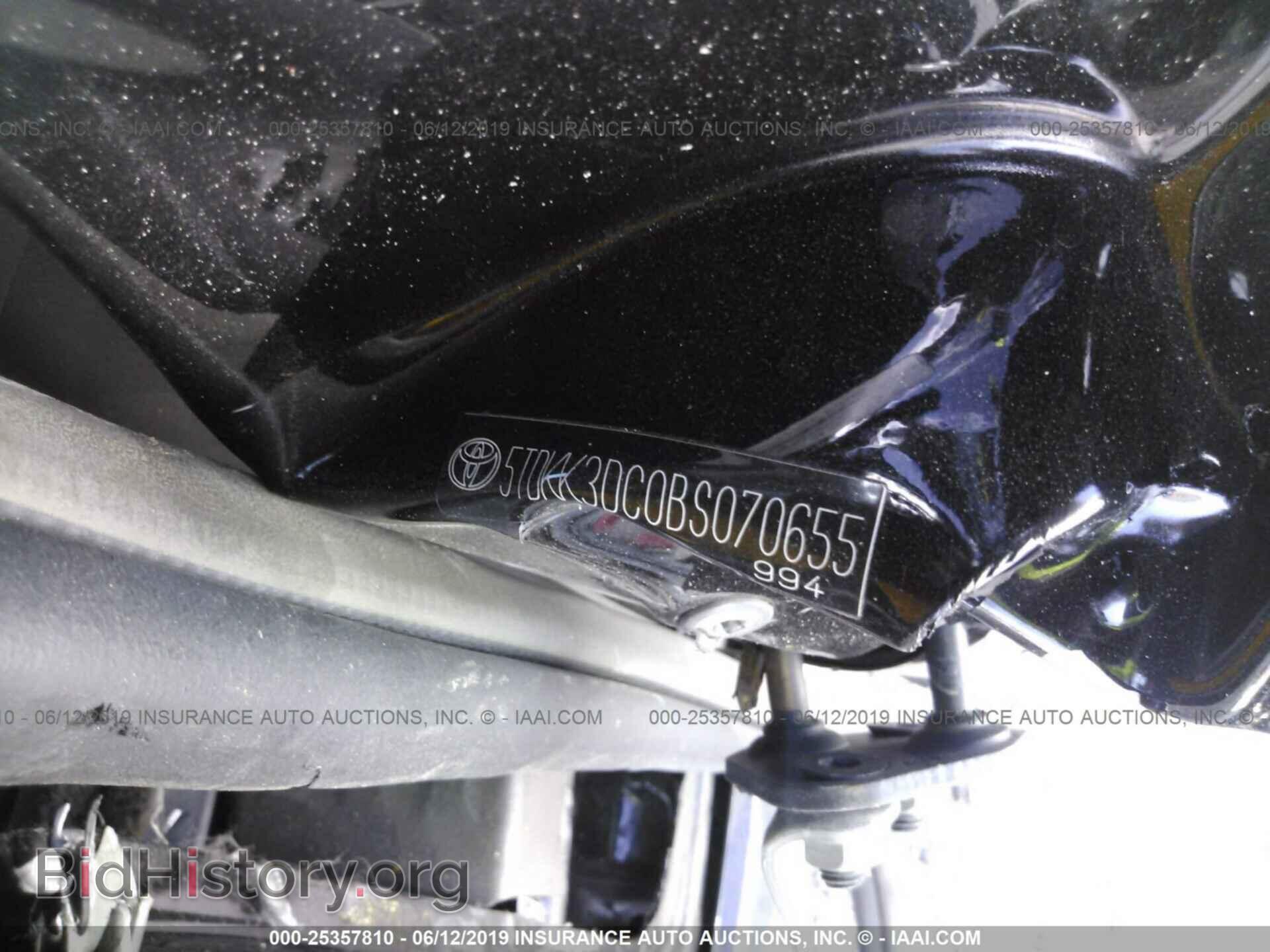 2011 TOYOTA SIENNA - VIN: 5TDKK3DC0BS070655 - Фото 9