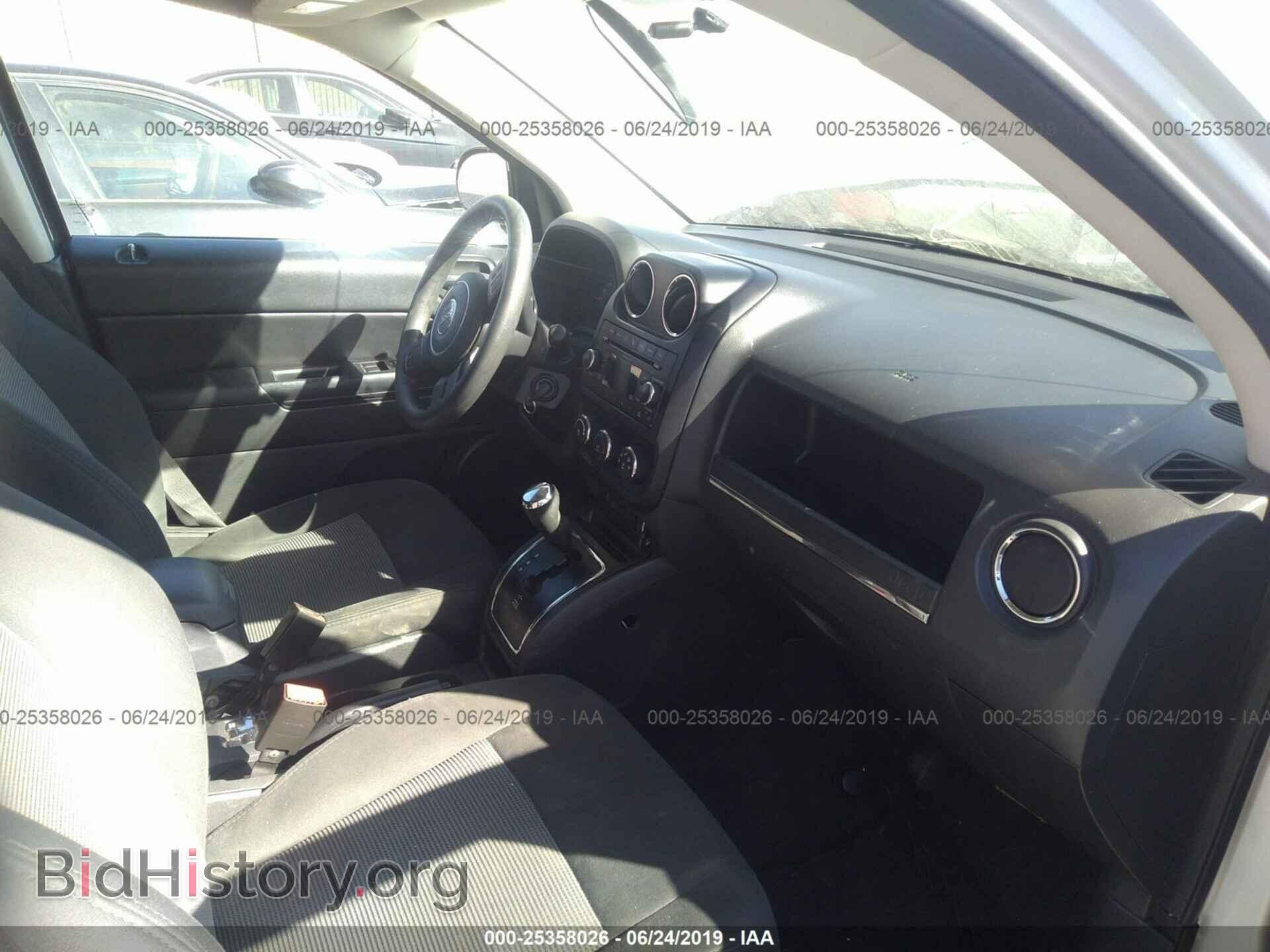 2012 JEEP COMPASS - VIN: 1C4NJDBB1CD583037 - Фото 5