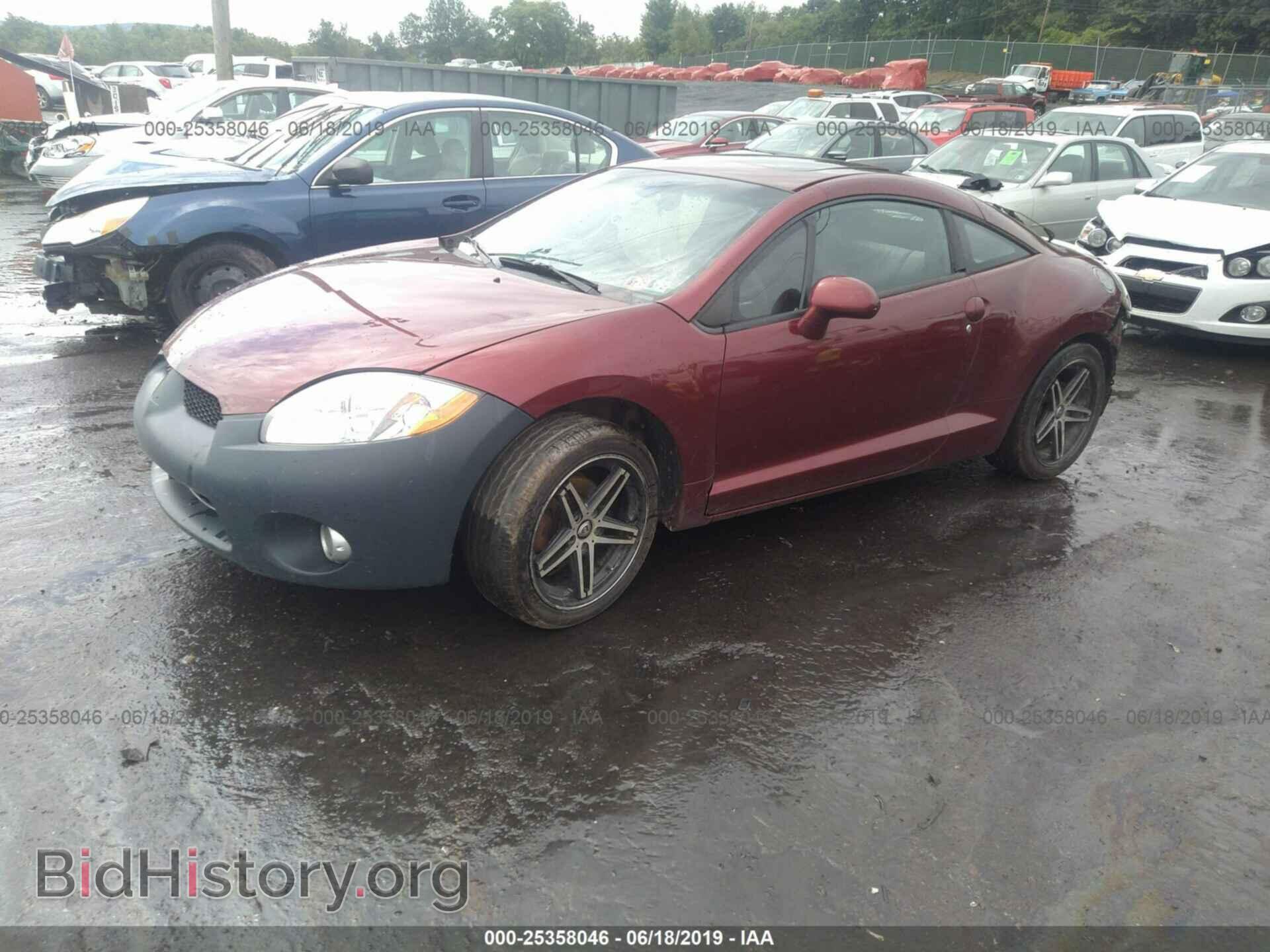 2007 MITSUBISHI ECLIPSE - VIN: 4A3AK34TX7E059877 - Фото 2
