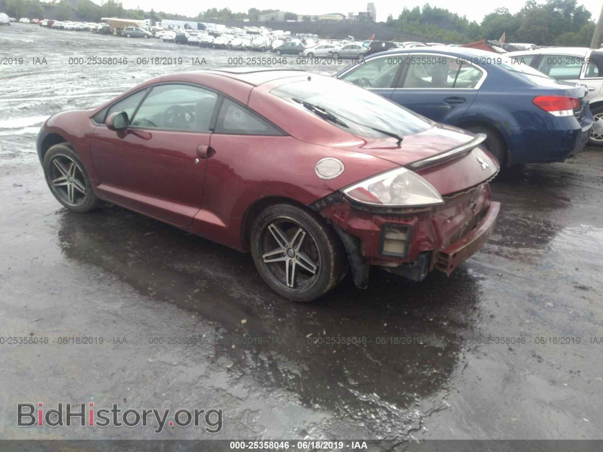 2007 MITSUBISHI ECLIPSE - VIN: 4A3AK34TX7E059877 - Фото 3