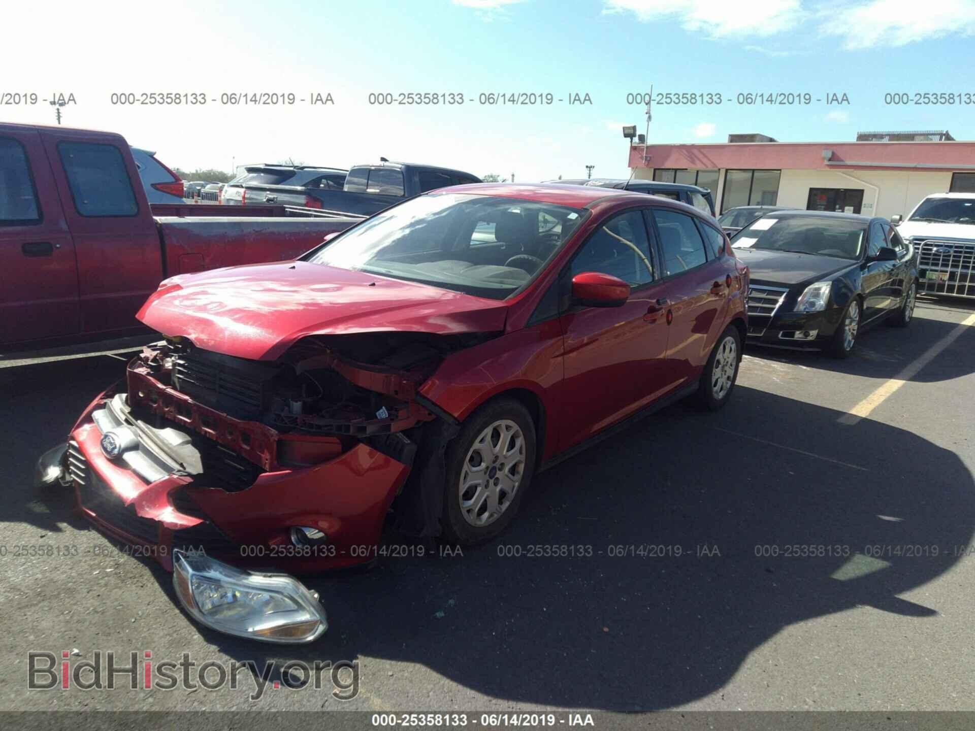 2012 FORD FOCUS - VIN: 1FAHP3K23CL262957 - Фото 2