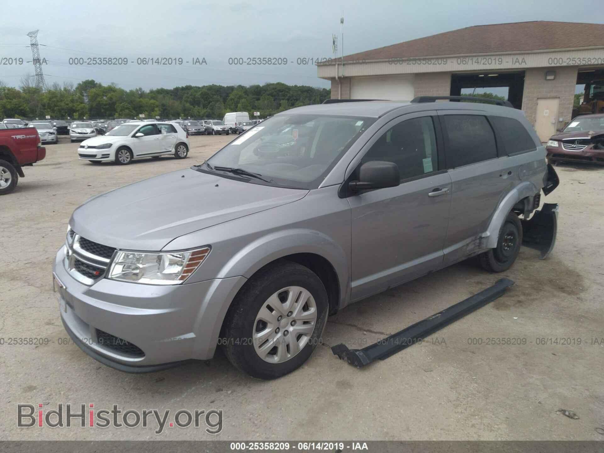 2016 DODGE JOURNEY - VIN: 3C4PDCAB5GT134357 - Фото 2