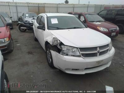 2010 Dodge AVENGER, white — VIN 1B3CC4FBXAN133987, IAAI