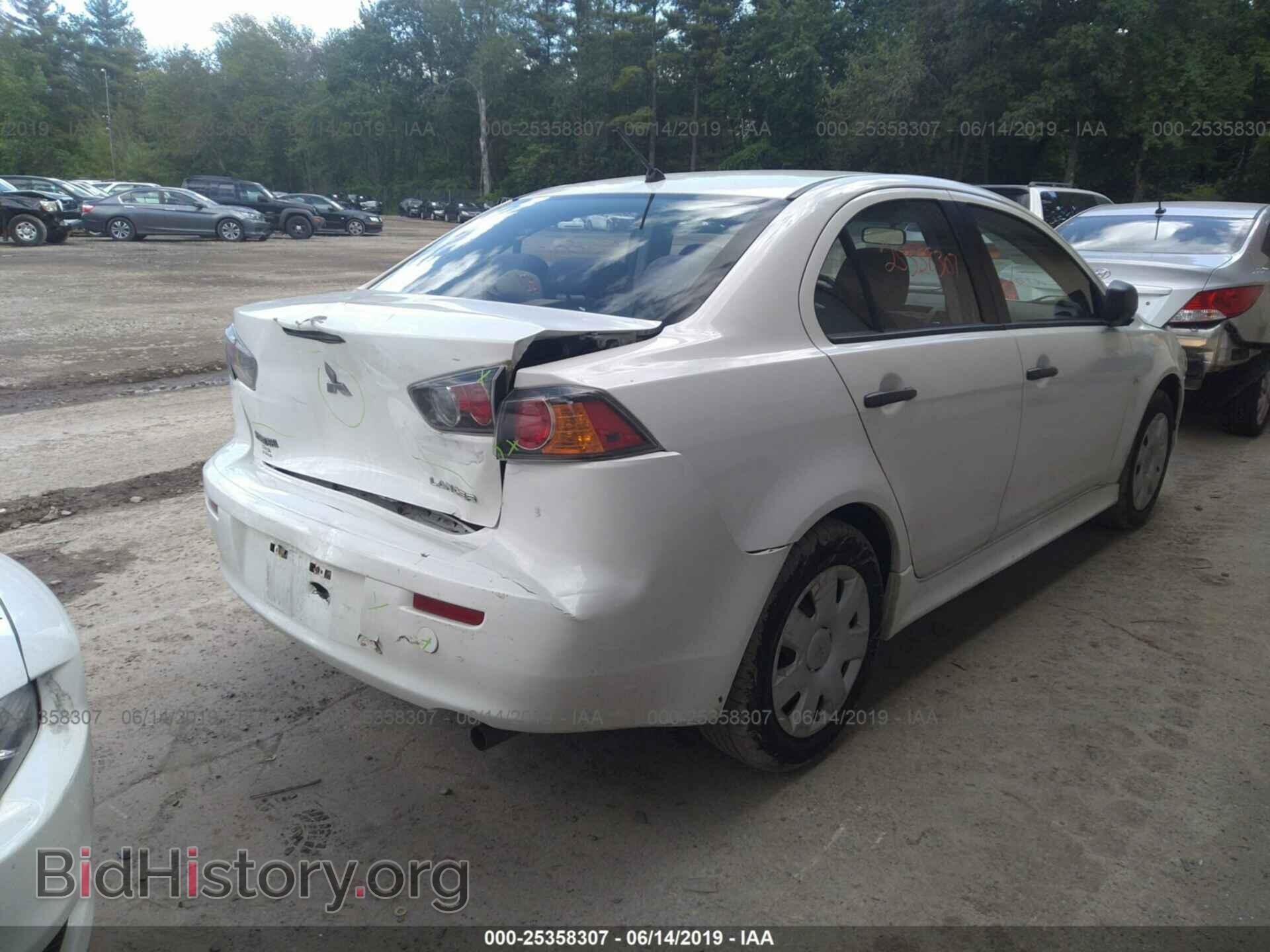 2010 MITSUBISHI LANCER - VIN: JA32U1FUXAU016163 - Фото 4