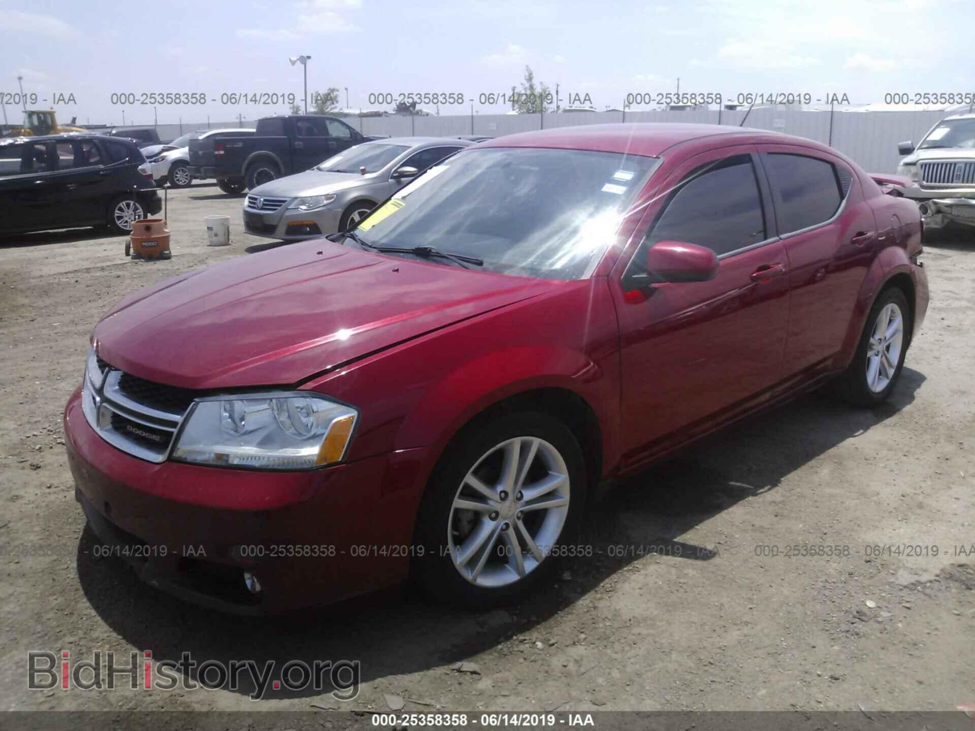 2013 DODGE AVENGER - VIN: 1C3CDZCB2DN746319 - Фото 2