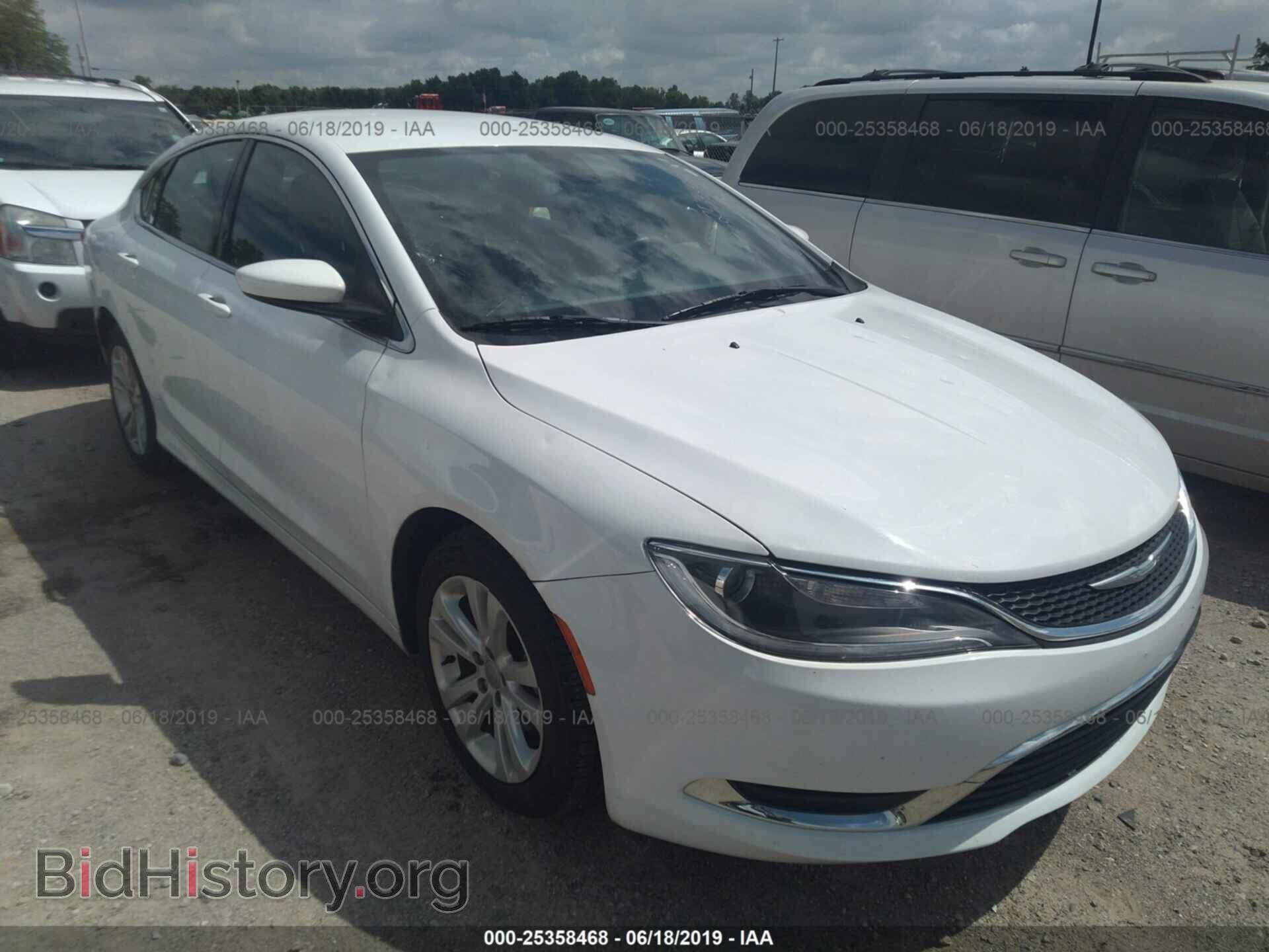 Photo 1C3CCCAB2GN143510 - CHRYSLER 200 2016