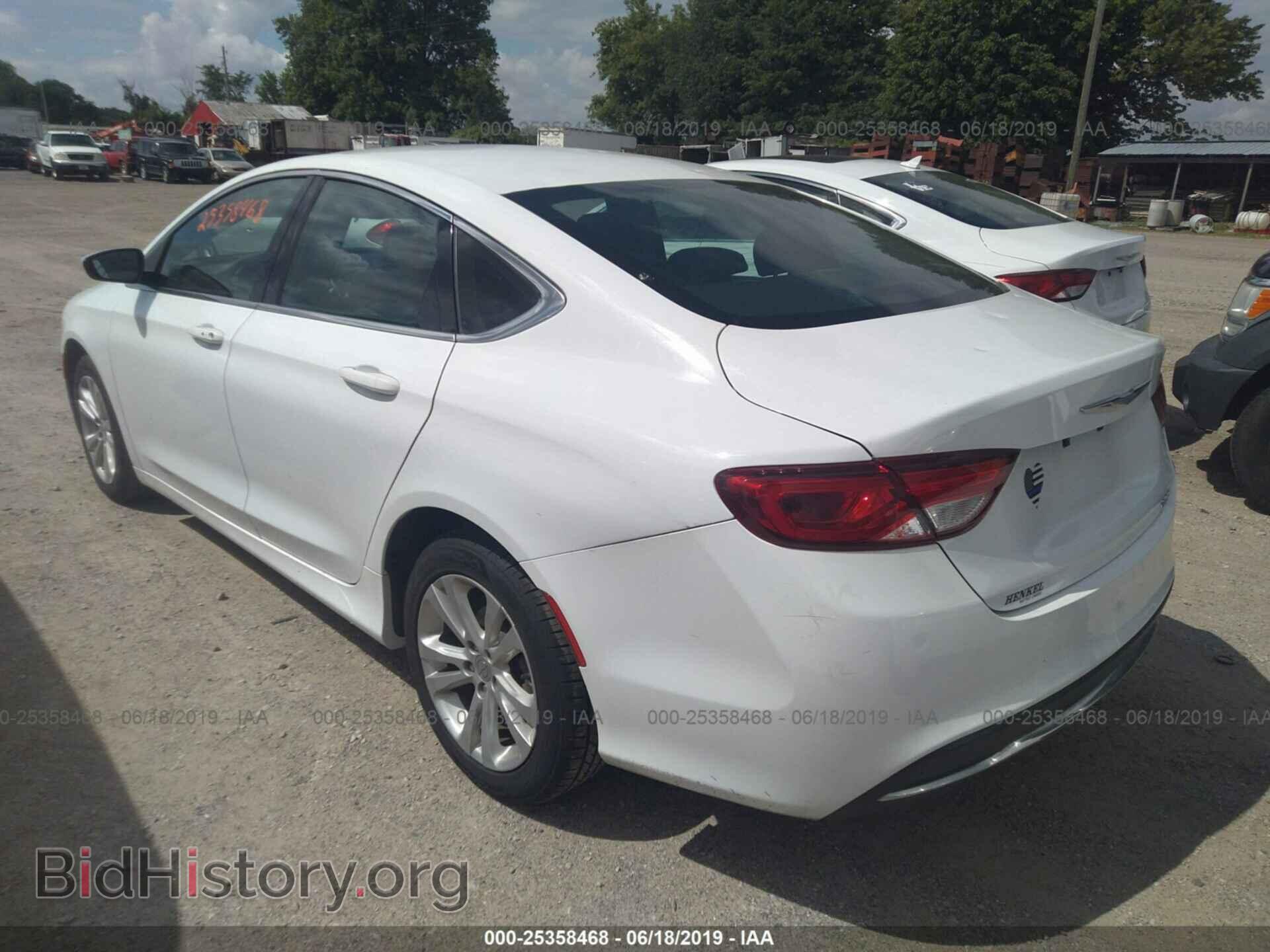 2016 CHRYSLER 200 - VIN: 1C3CCCAB2GN143510 - Фото 3