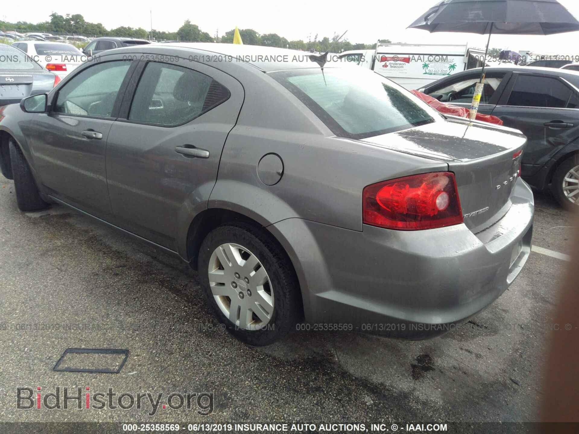 2012 DODGE AVENGER - VIN: 1C3CDZAB6CN170221 - Фото 3