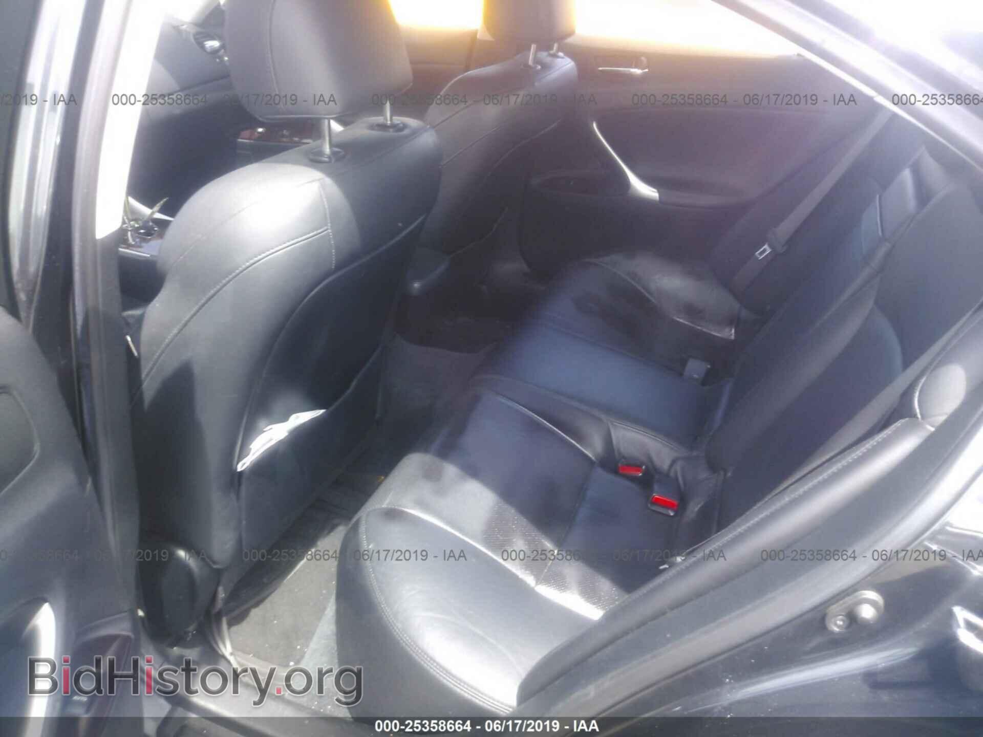 2007 LEXUS IS - VIN: JTHCK262X75009621 - Photo 8