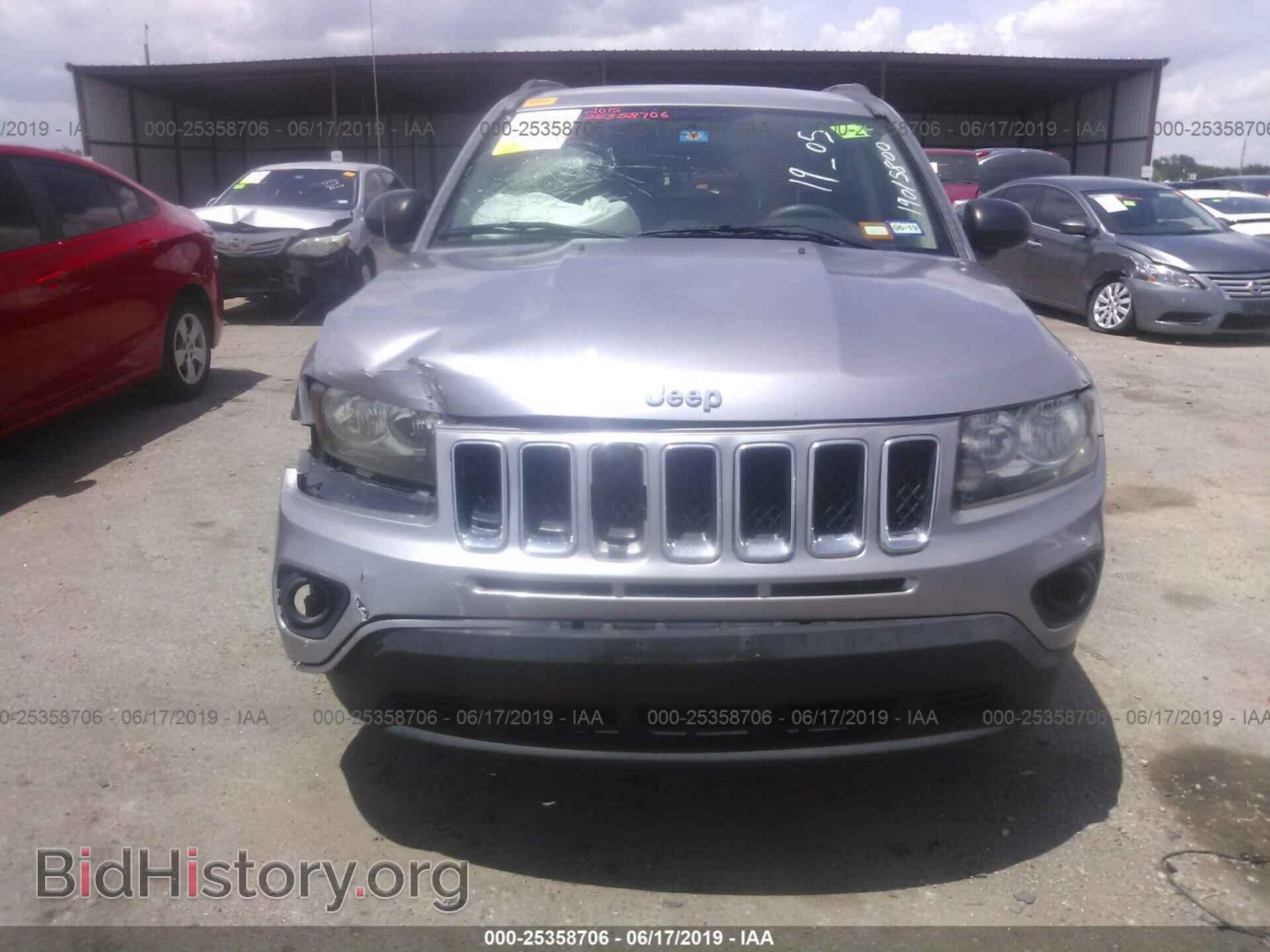 2015 JEEP COMPASS - VIN: 1C4NJCBAXFD413247 - Фото 6
