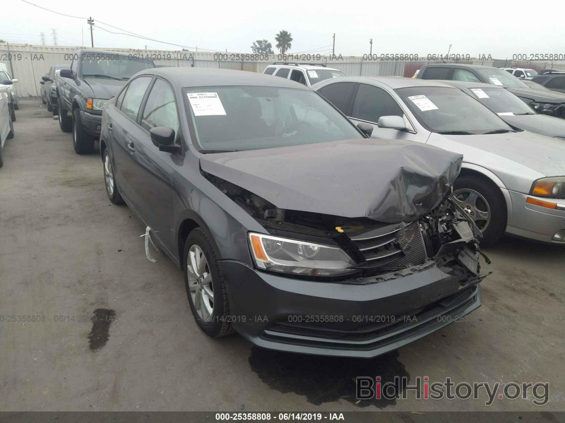 Photo 3VWD17AJ3FM412060 - VOLKSWAGEN JETTA 2015