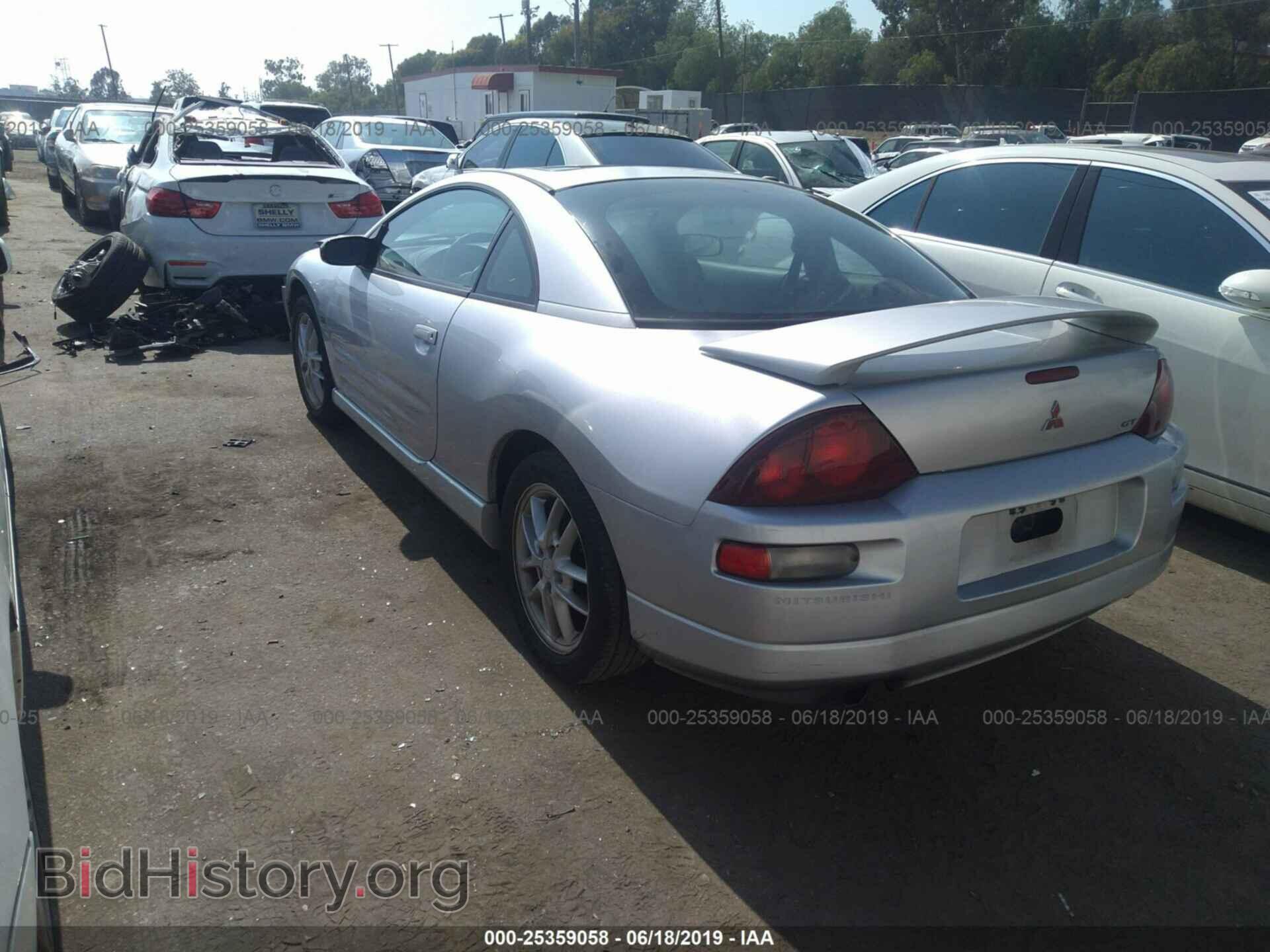 2000 MITSUBISHI ECLIPSE - VIN: 4A3AC84L5YE165519 - Фото 3