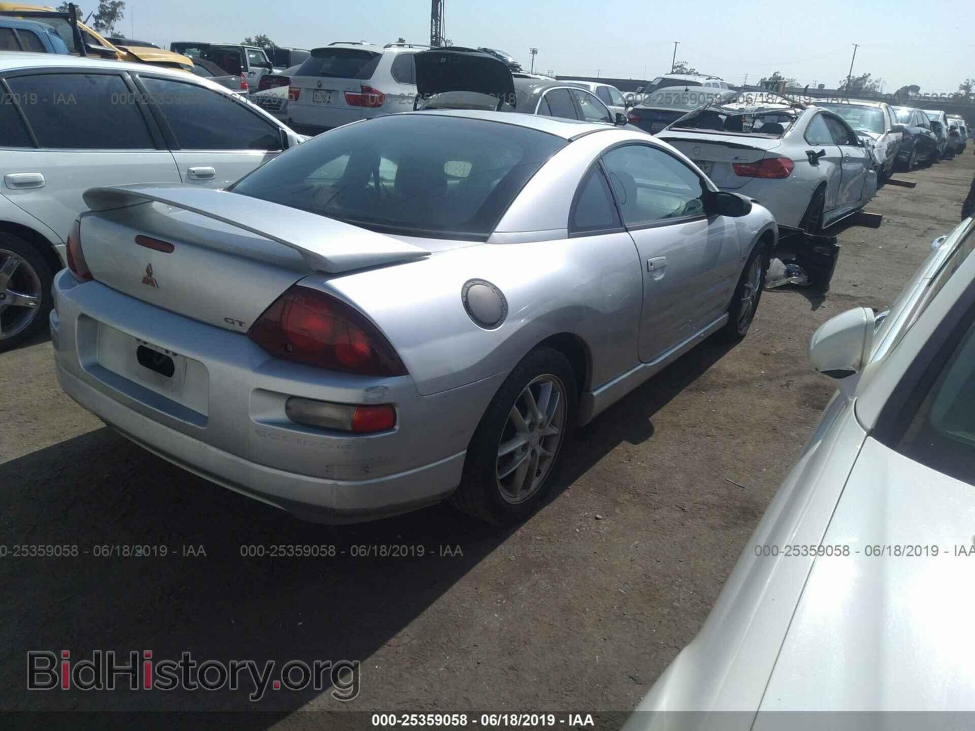 2000 MITSUBISHI ECLIPSE - VIN: 4A3AC84L5YE165519 - Фото 4