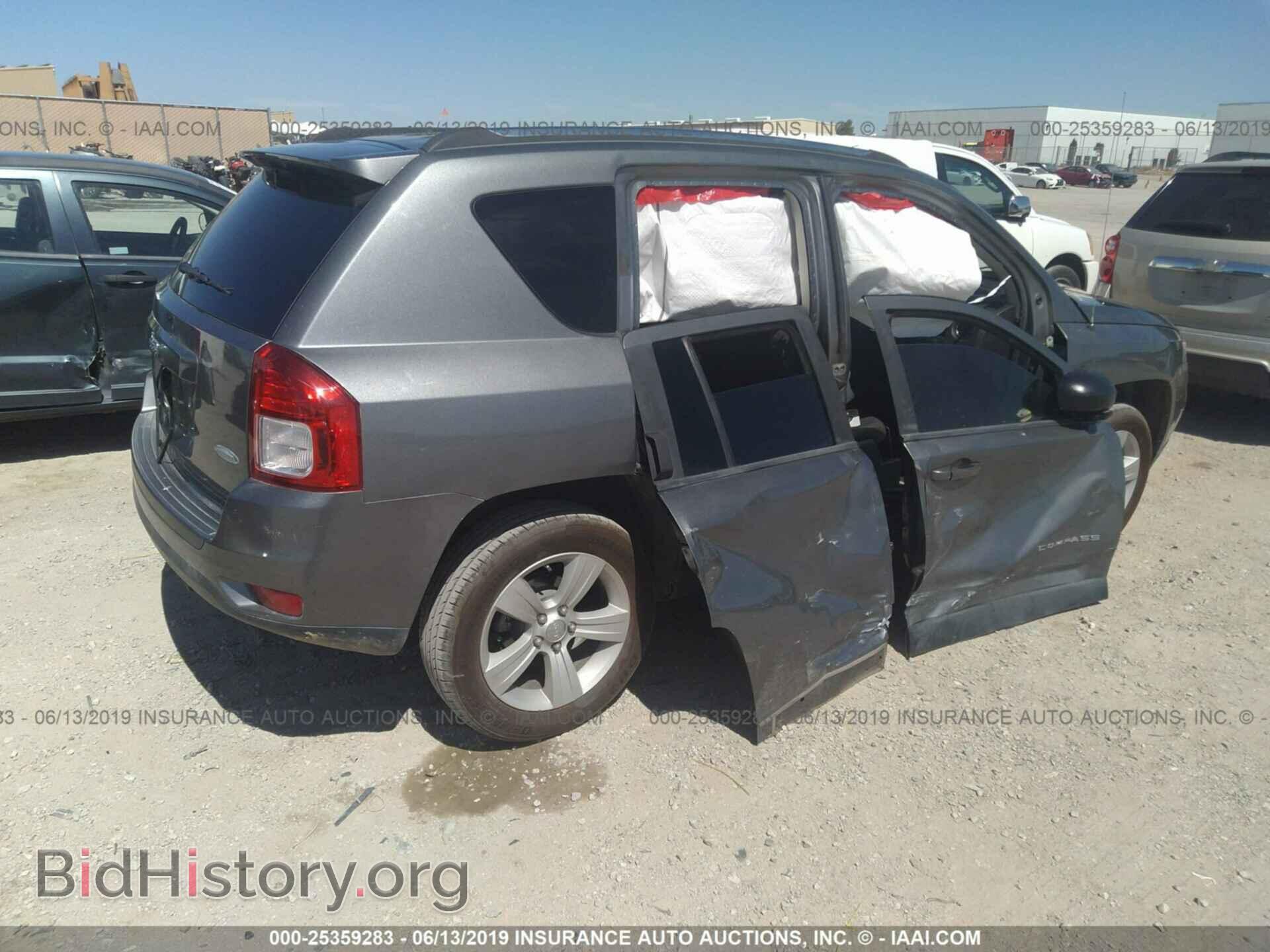 2011 JEEP COMPASS - VIN: 1J4NF1FB2BD216098 - Фото 4