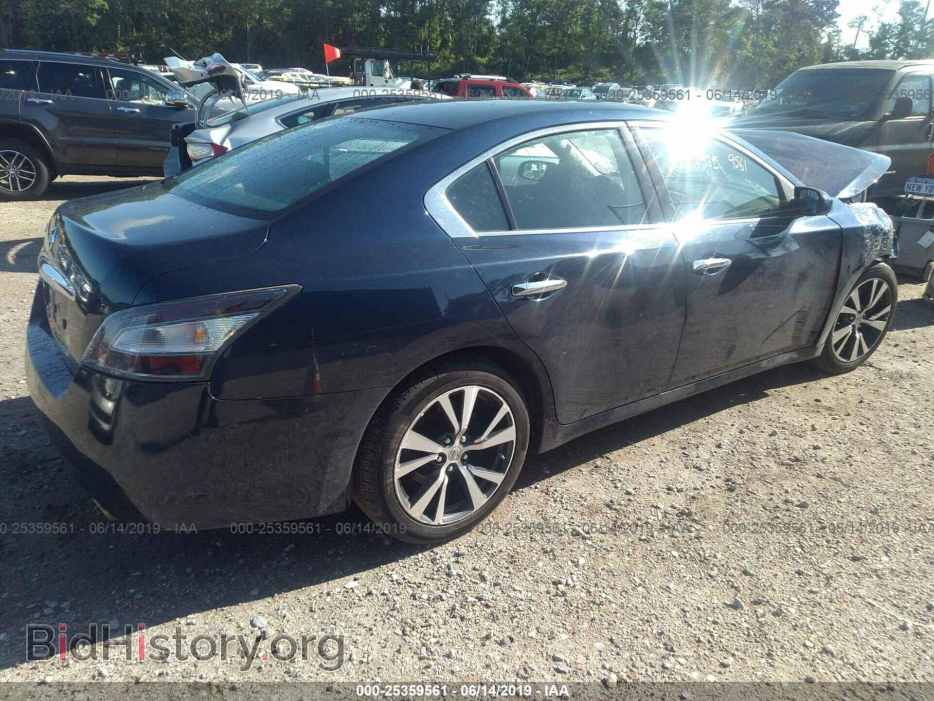 2014 NISSAN MAXIMA - VIN: 1N4AA5AP3EC458976 - Photo 2